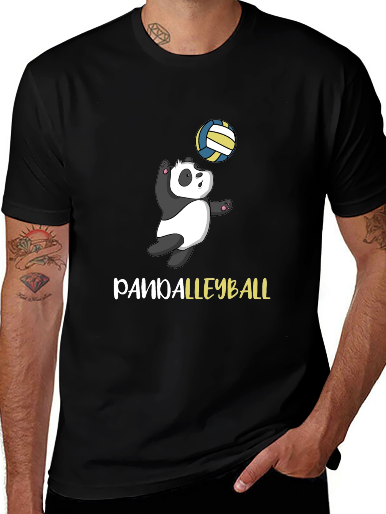 Variant 27 of Pandavolleyball T-Shirt