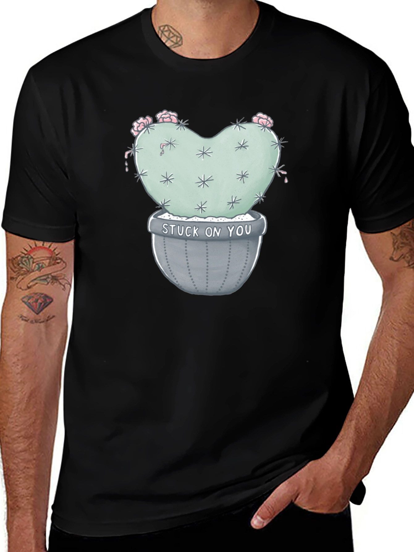 Variant 30 of Stuck On You Cactus T-Shirt