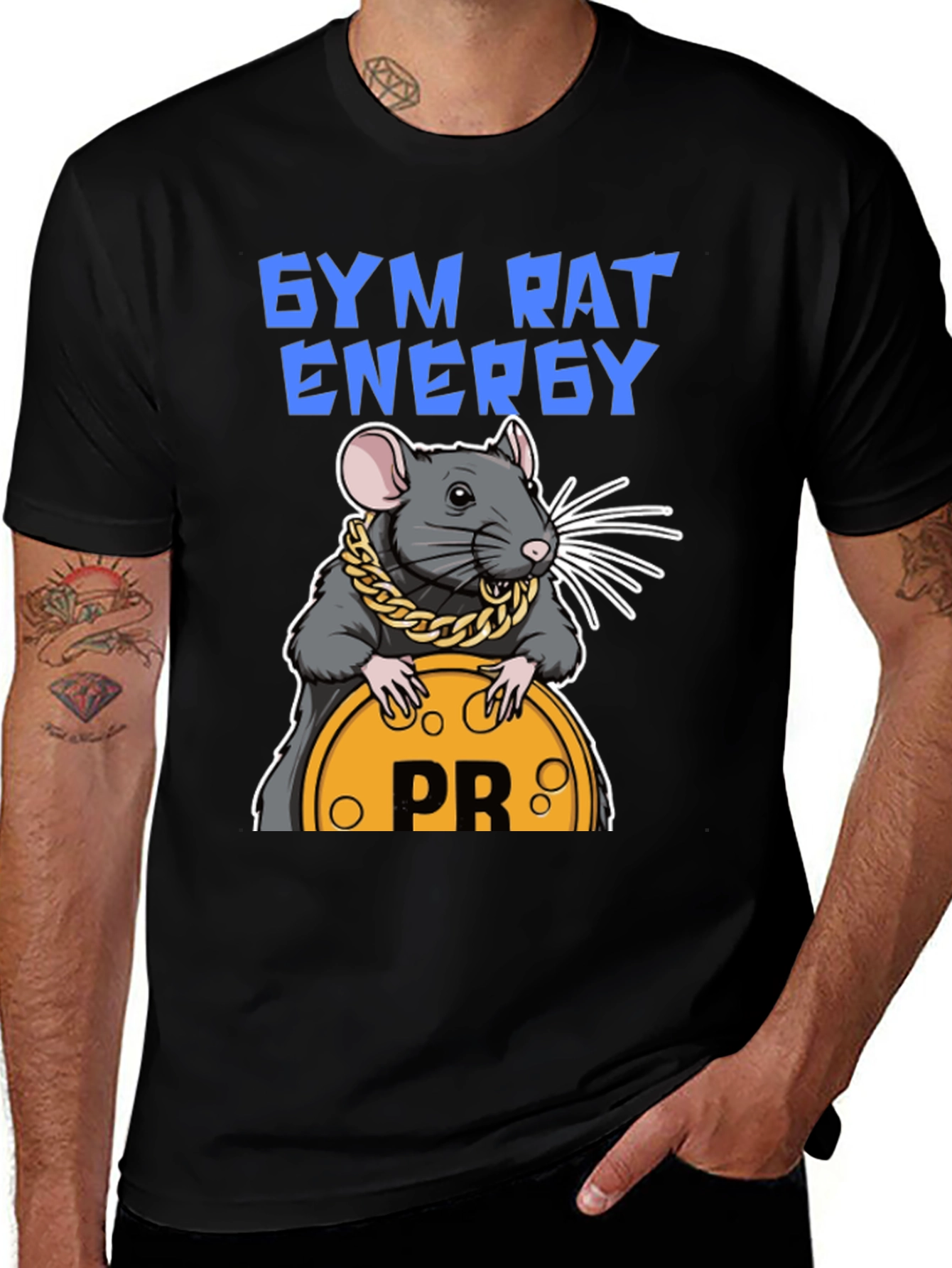 Gym Rat Energy Graphic T-Shirt
