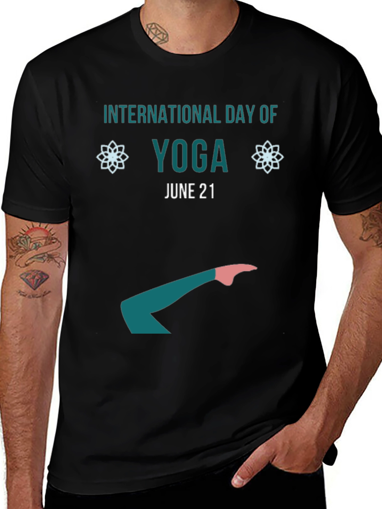 International Yoga Day Tee - June 21