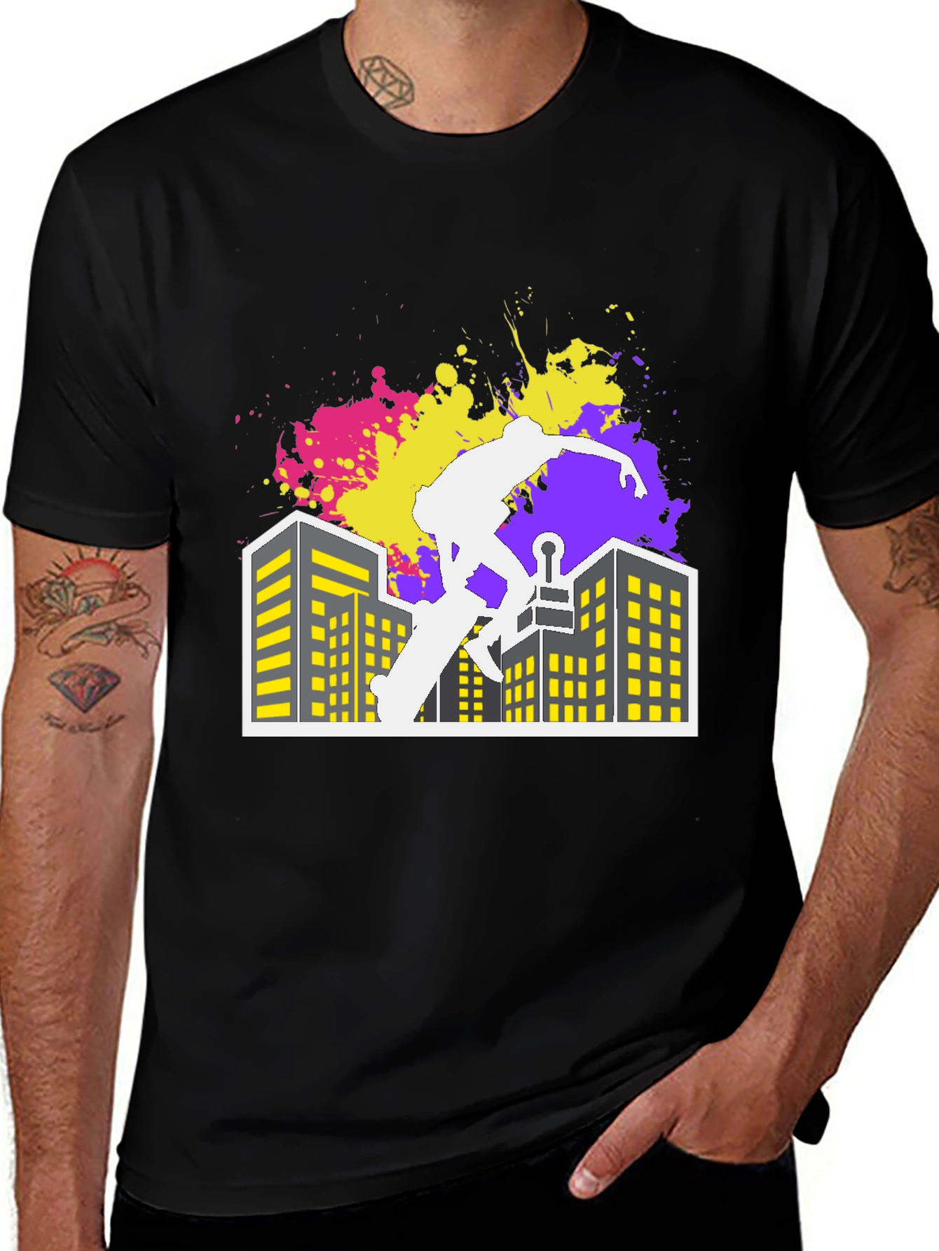 Skater City T-Shirt - Urban Style Tee