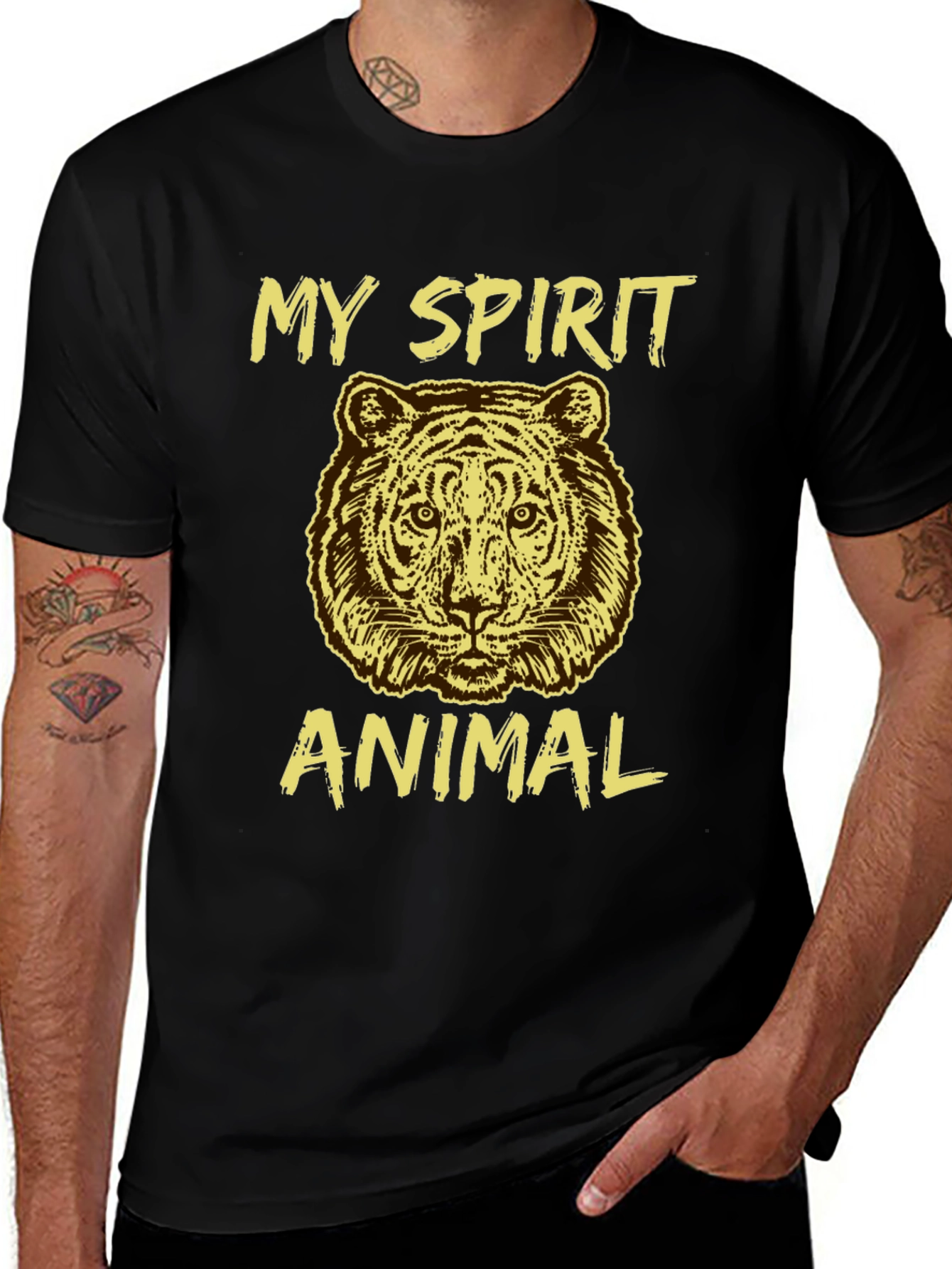 Variant 20 of My Spirit Animal Tiger Graphic T-Shirt