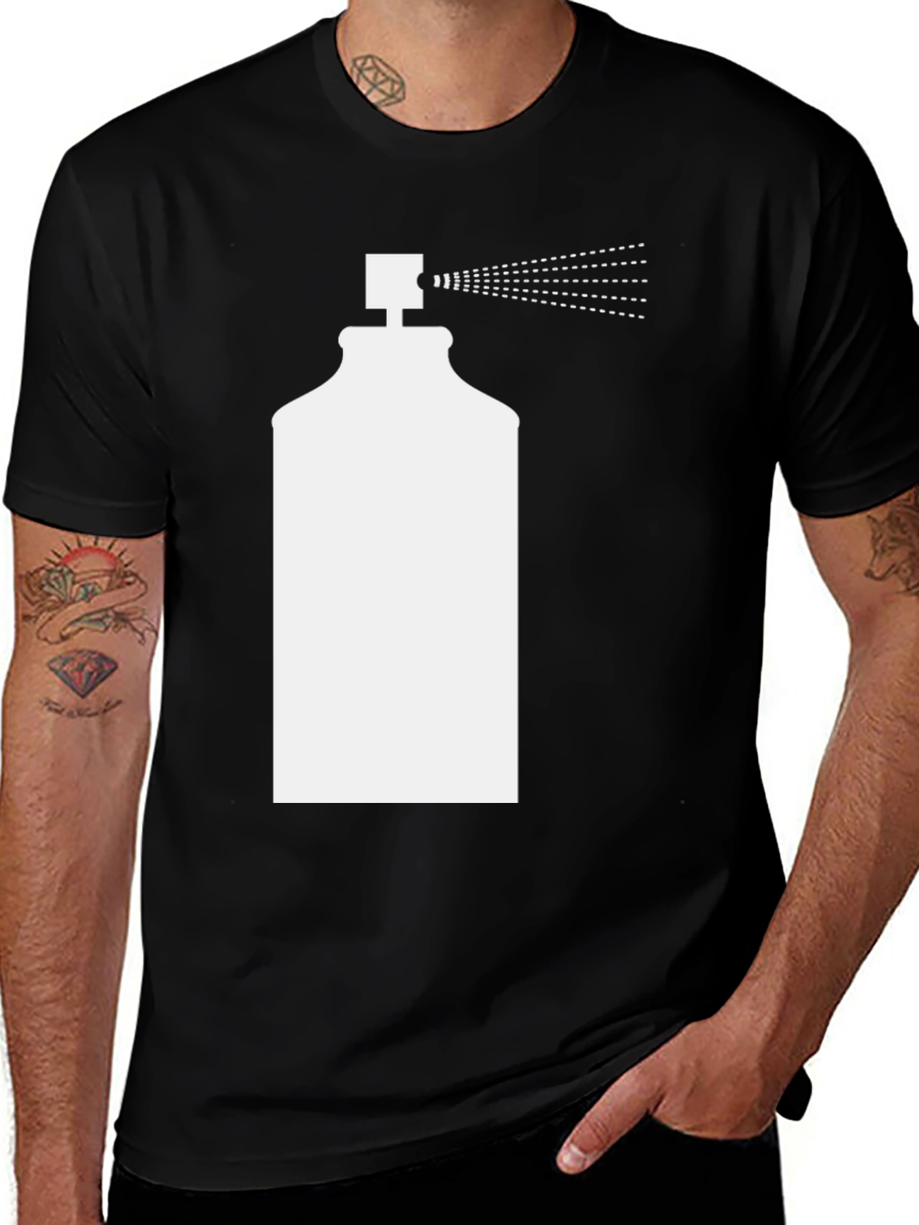 Variant 7 of Spray Can Graphic T-Shirt