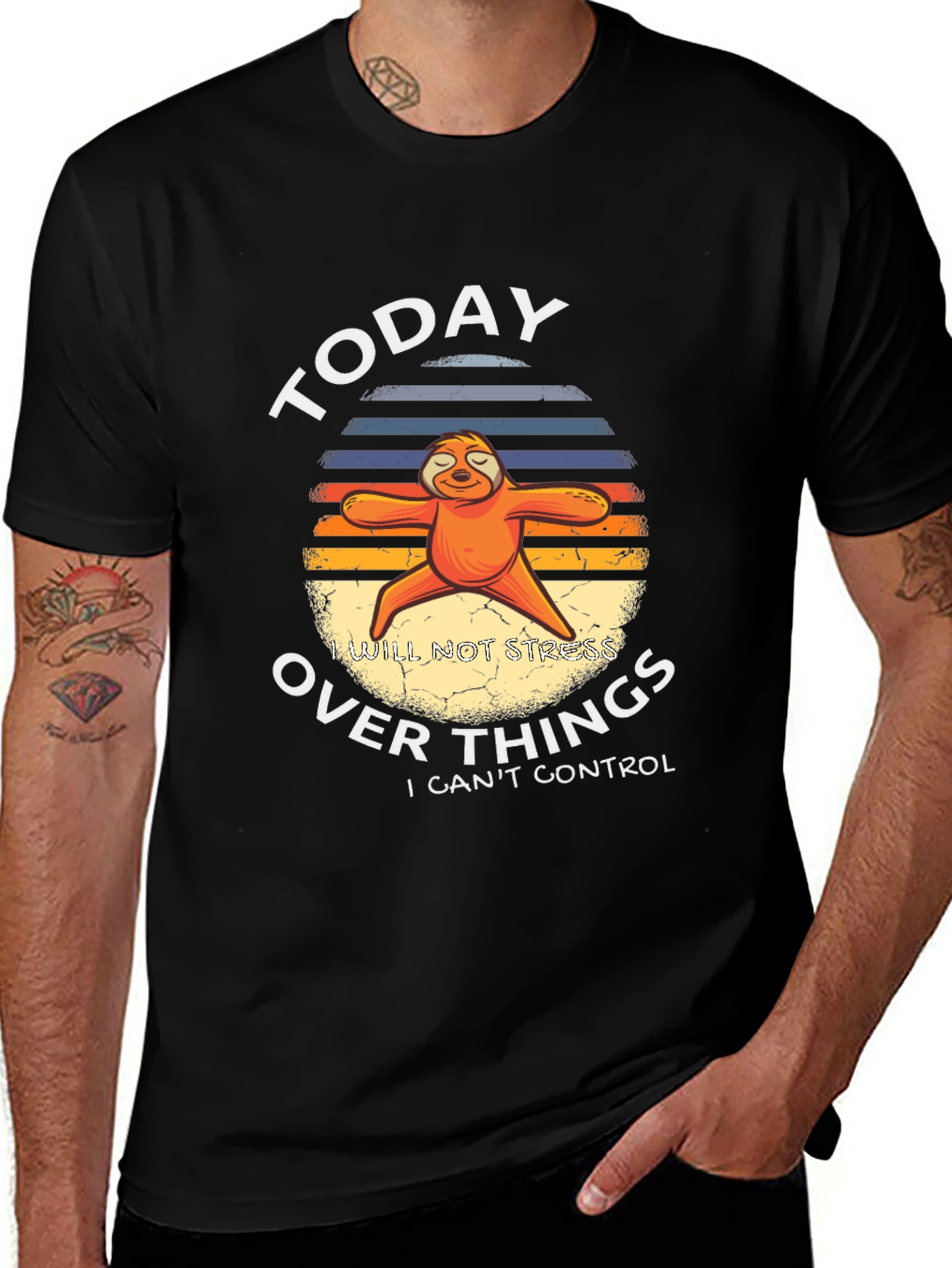 Variant 29 of Relaxed Sloth T-Shirt - Today Over Things