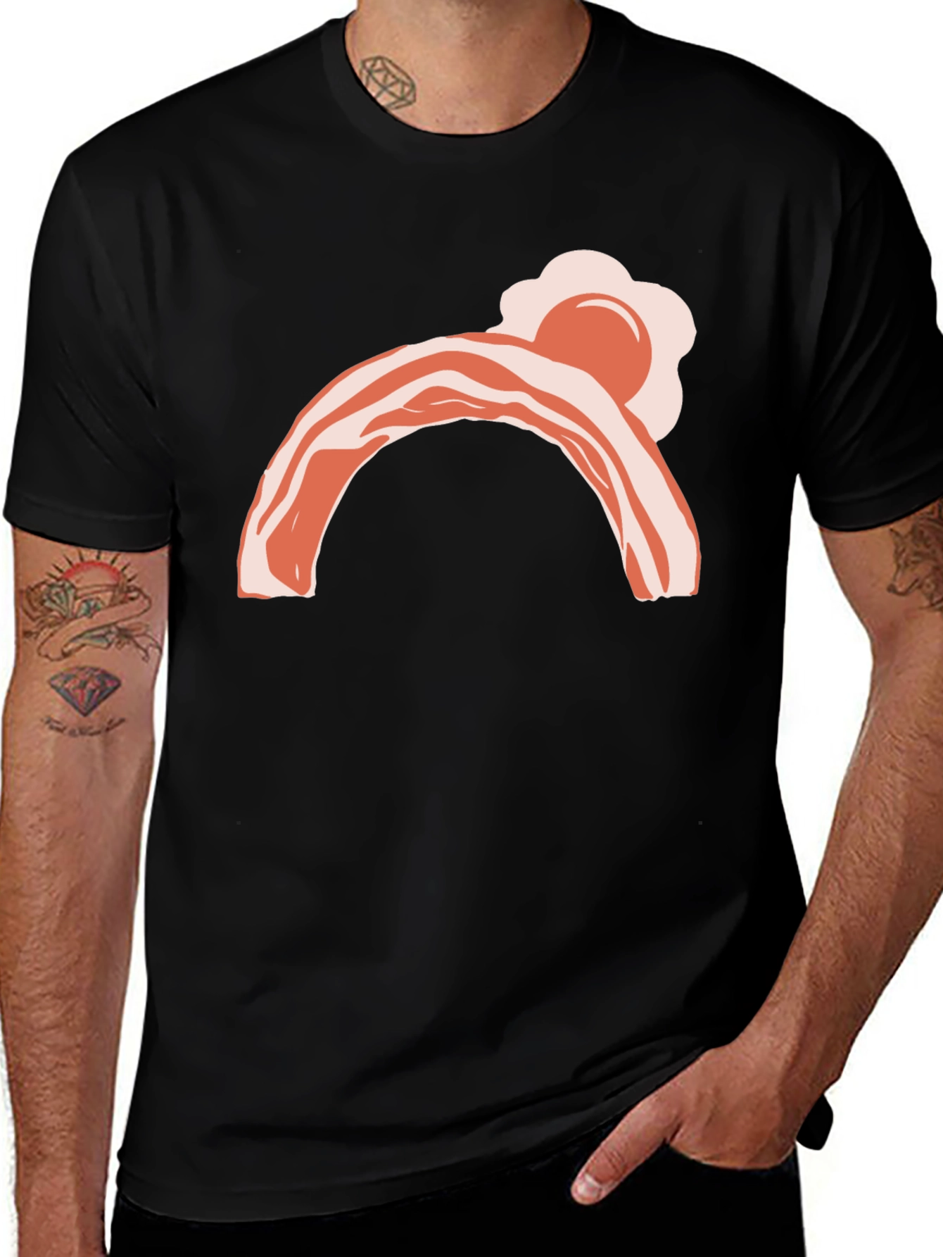 Variant 7 of Bacon & Eggs Graphic Tee