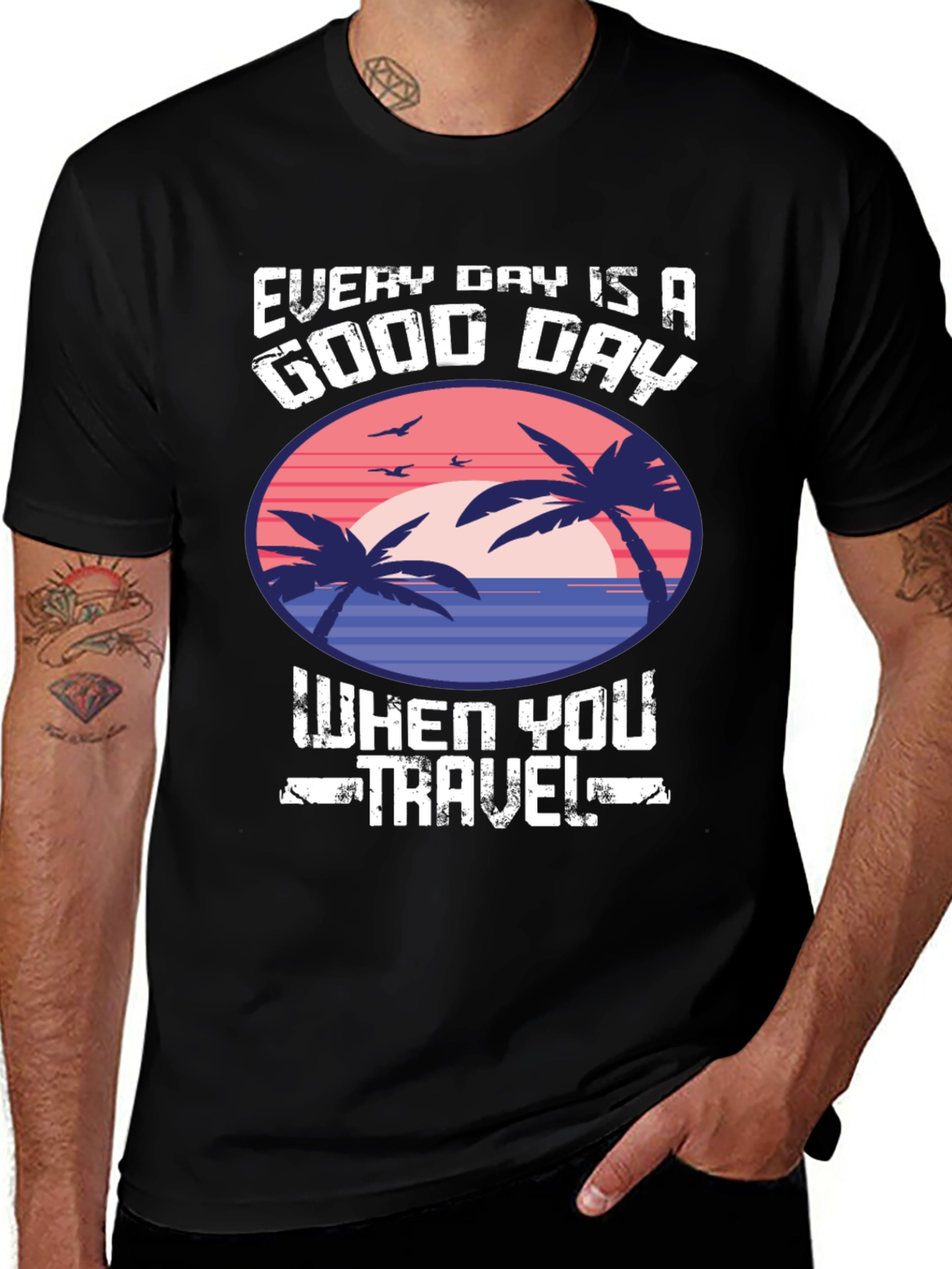 Variant 20 of Every Day Is a Good Day to Travel T-Shirt