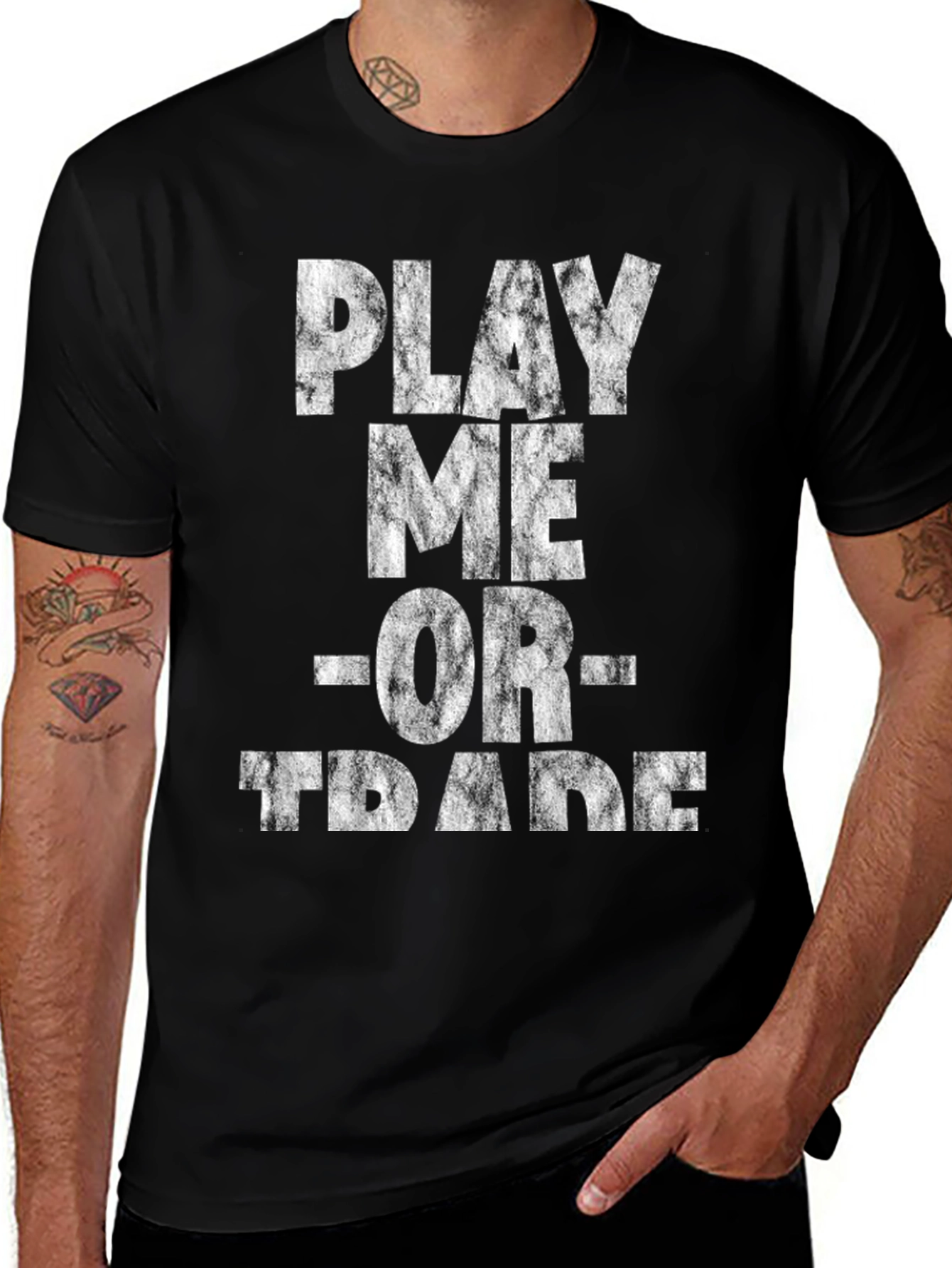 Variant 3 of Play Me or Trade Tee - Bold Graphic T-Shirt