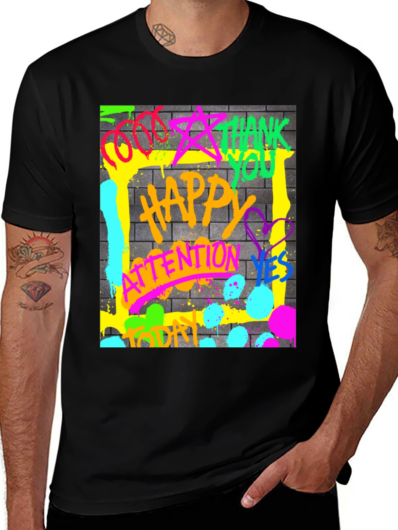 Graffiti Art Tee - Street Style Graphic T-Shirt