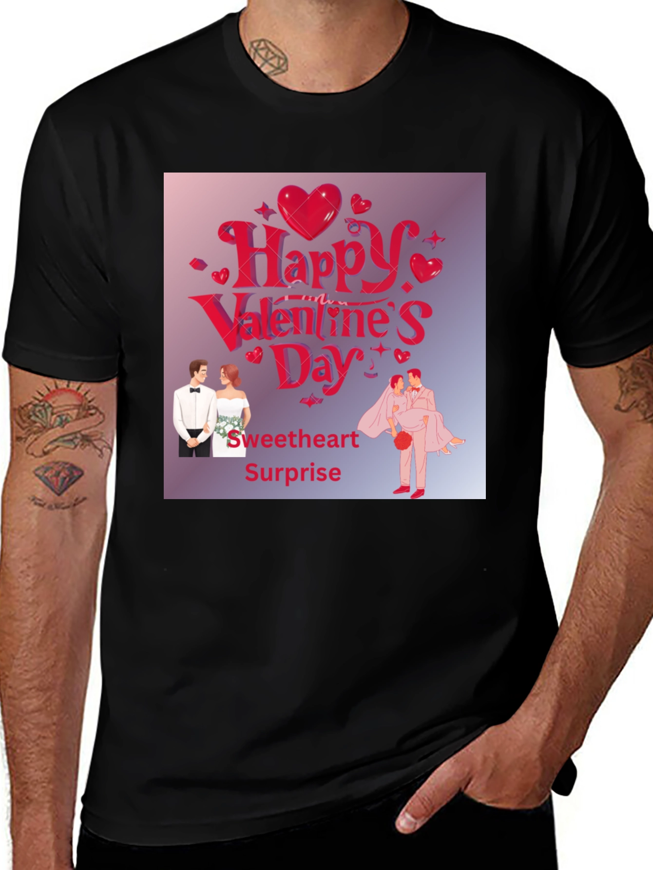 Valentine's Day Sweetheart Surprise T-Shirt