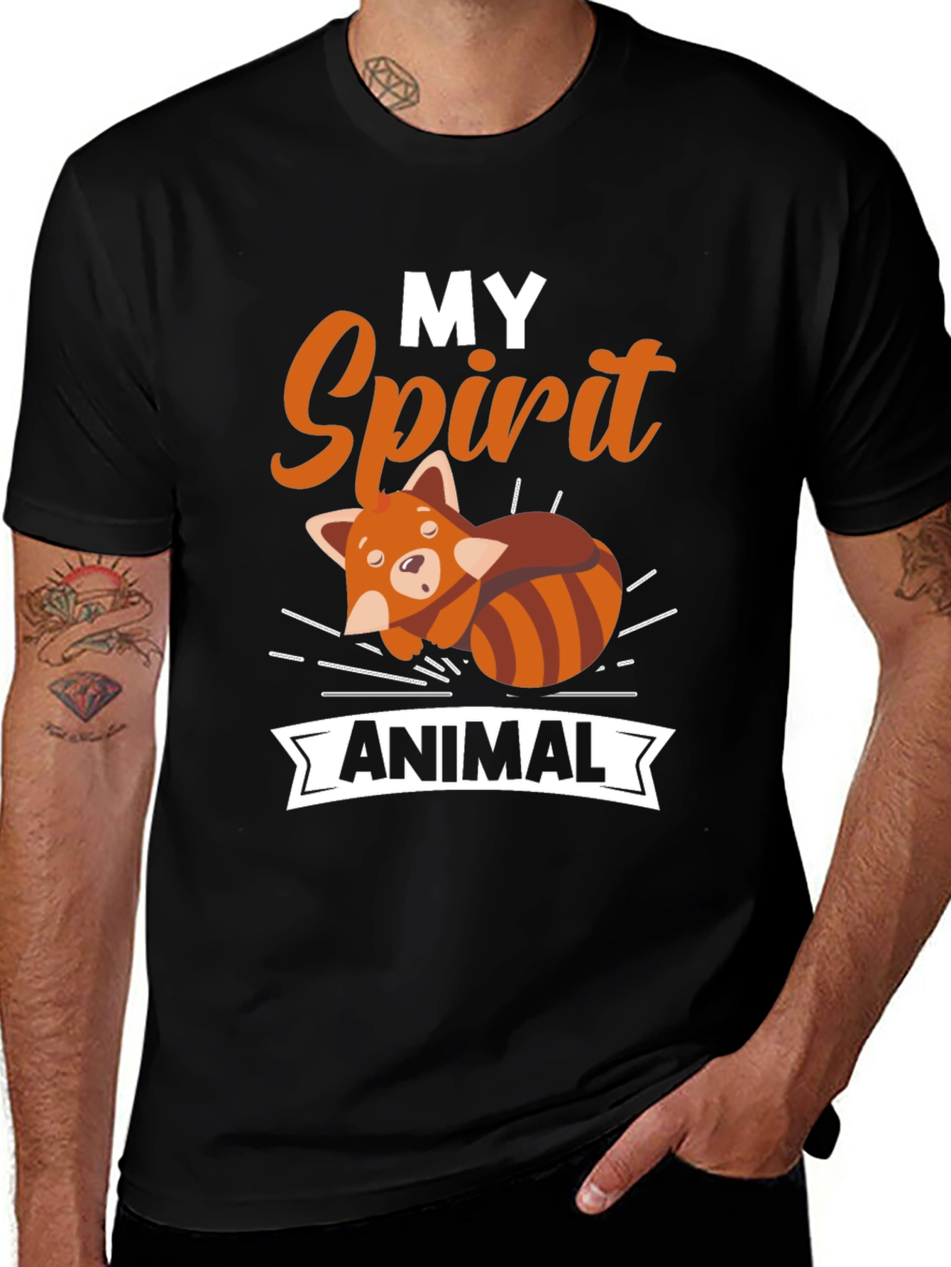 Variant 16 of My Spirit Animal Red Panda Graphic T-Shirt