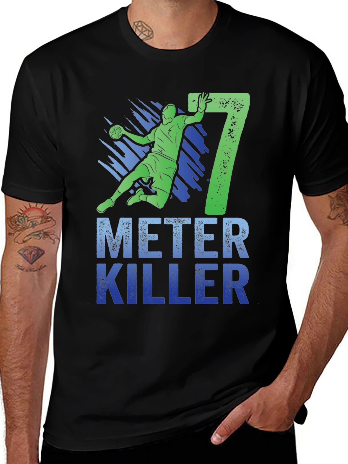 Variant 28 of 7 Meter Killer Handball T-Shirt