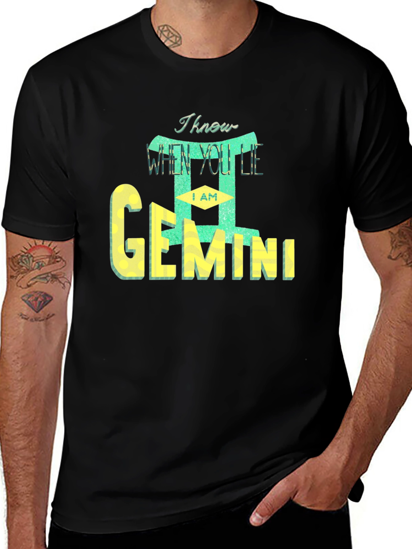 I Know When You Lie Gemini Zodiac T-Shirt