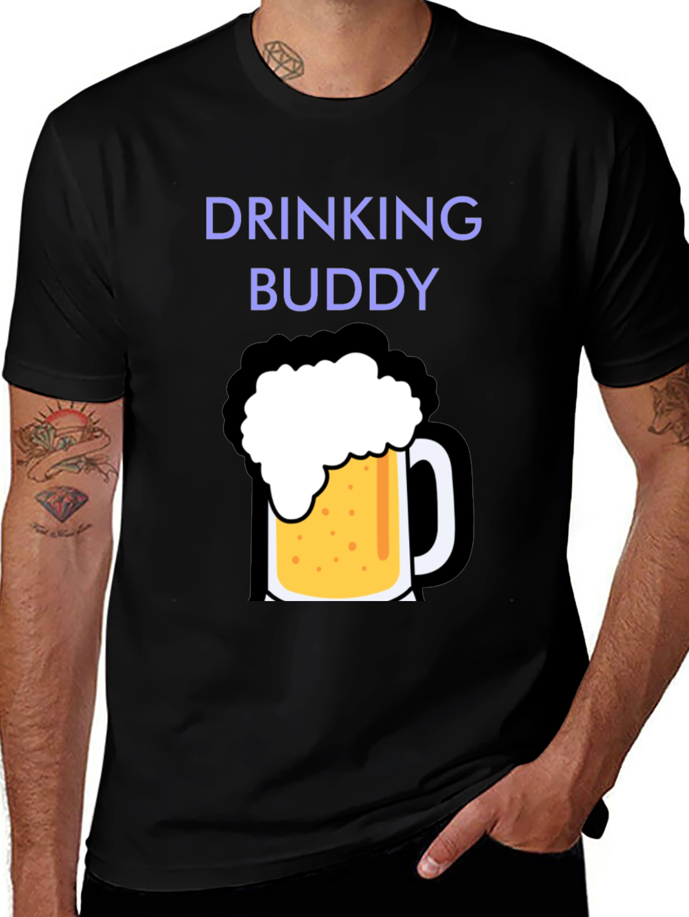 Variant 20 of Drinking Buddy Graphic Tee