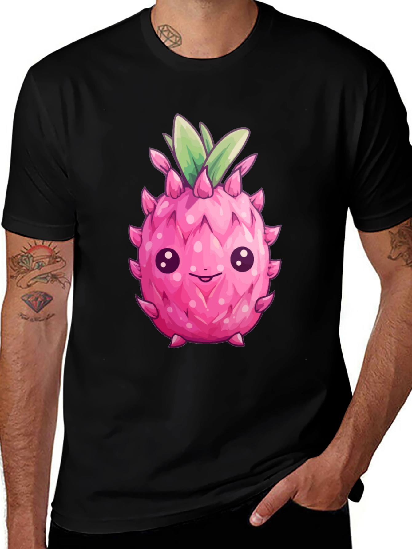 Variant 9 of Cute Dragon Fruit Graphic Tee