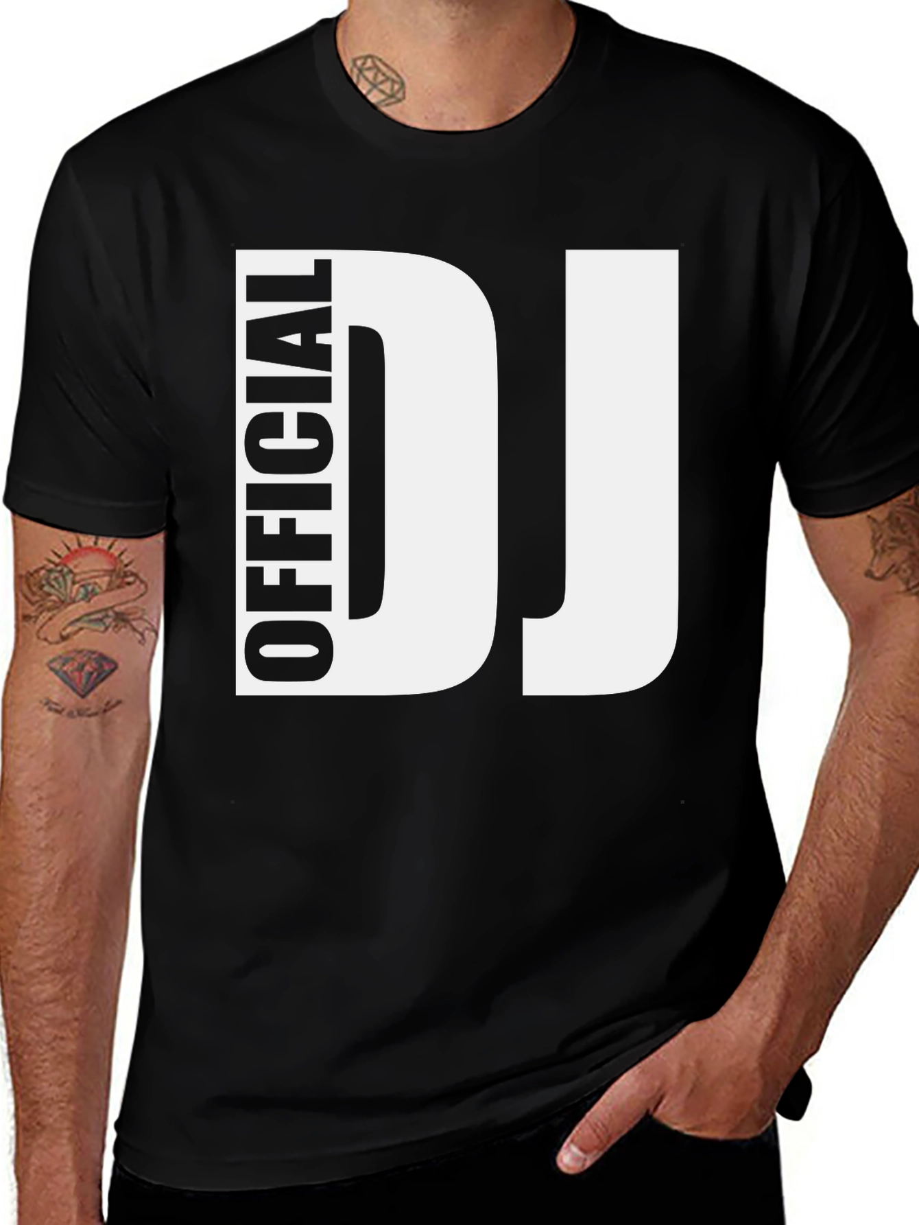 Official DJ Graphic Tee - Cool Music Lover Shirt