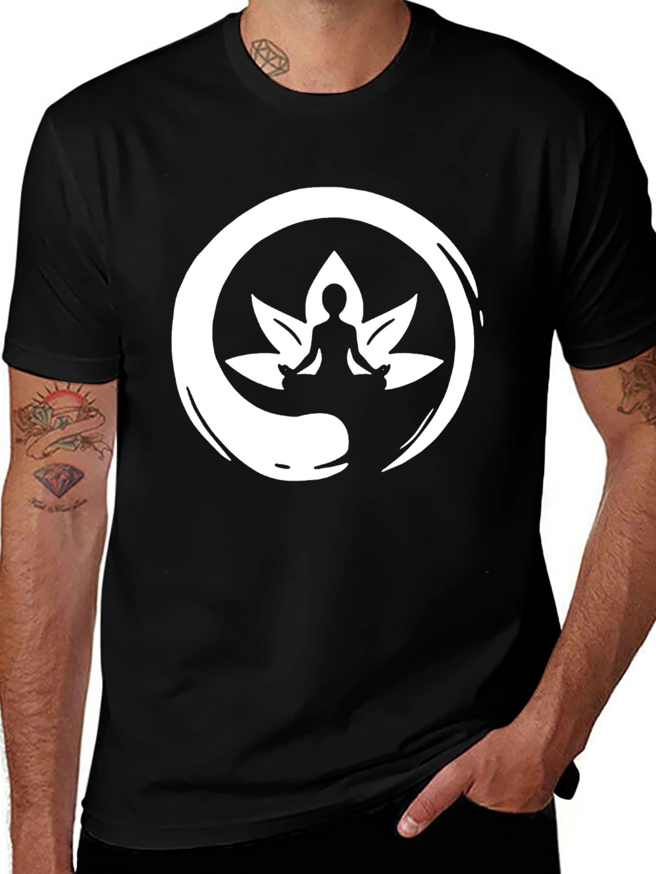 Variant 10 of Zen Lotus T-Shirt