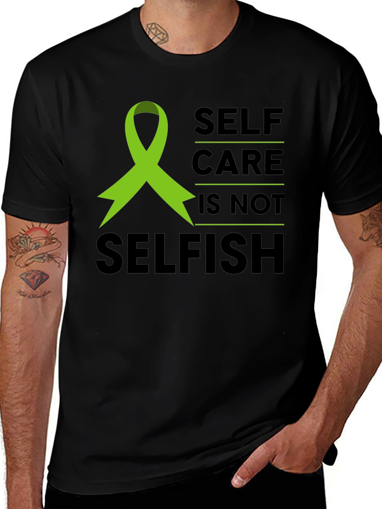 Variant 23 of Self Care Awareness T-Shirt - Mental Health Support