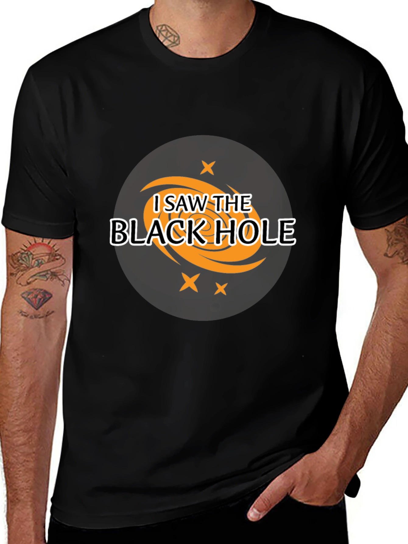 I Saw the Black Hole Graphic Tee
