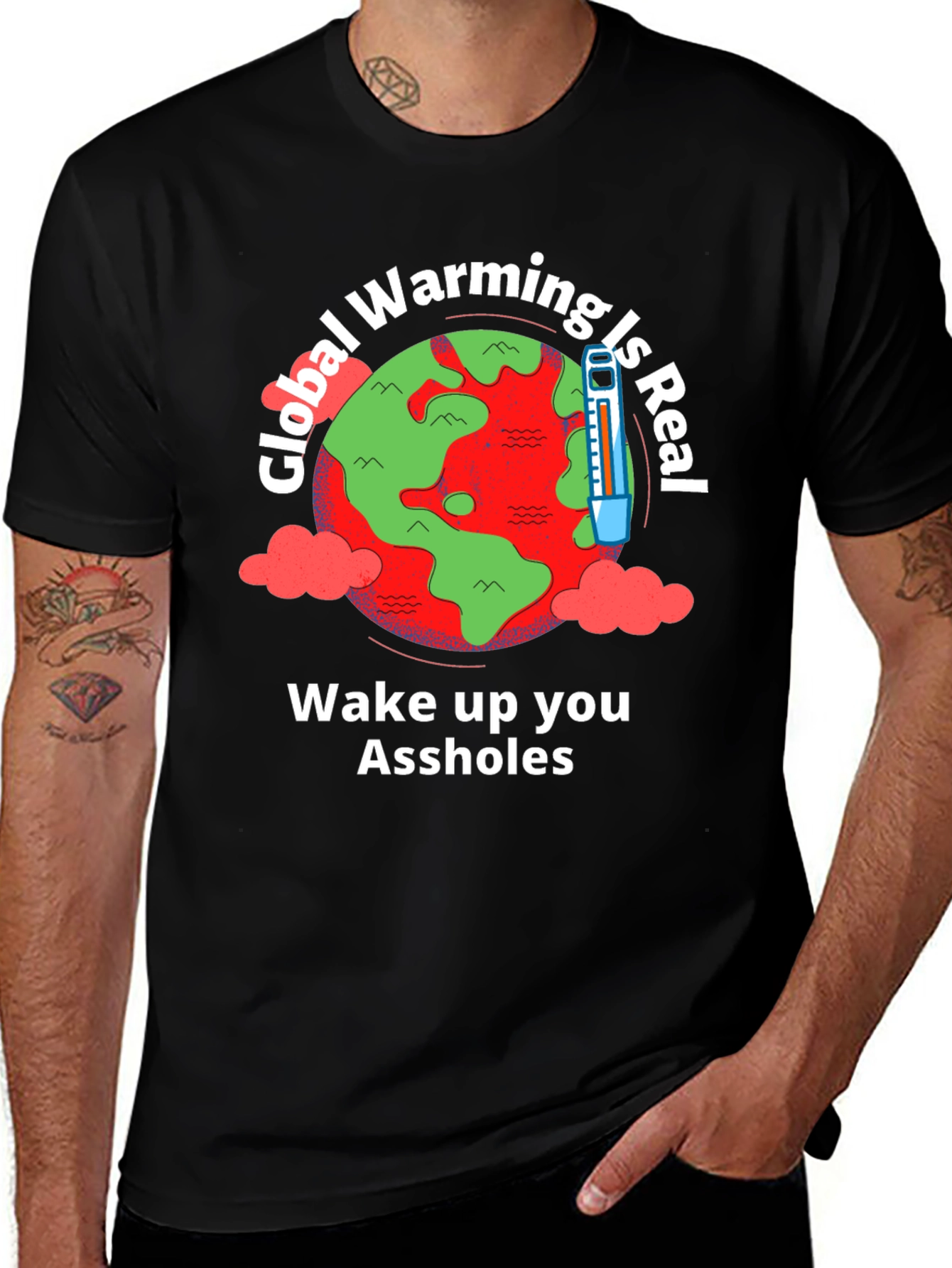 Global Warming Awareness Graphic Tee