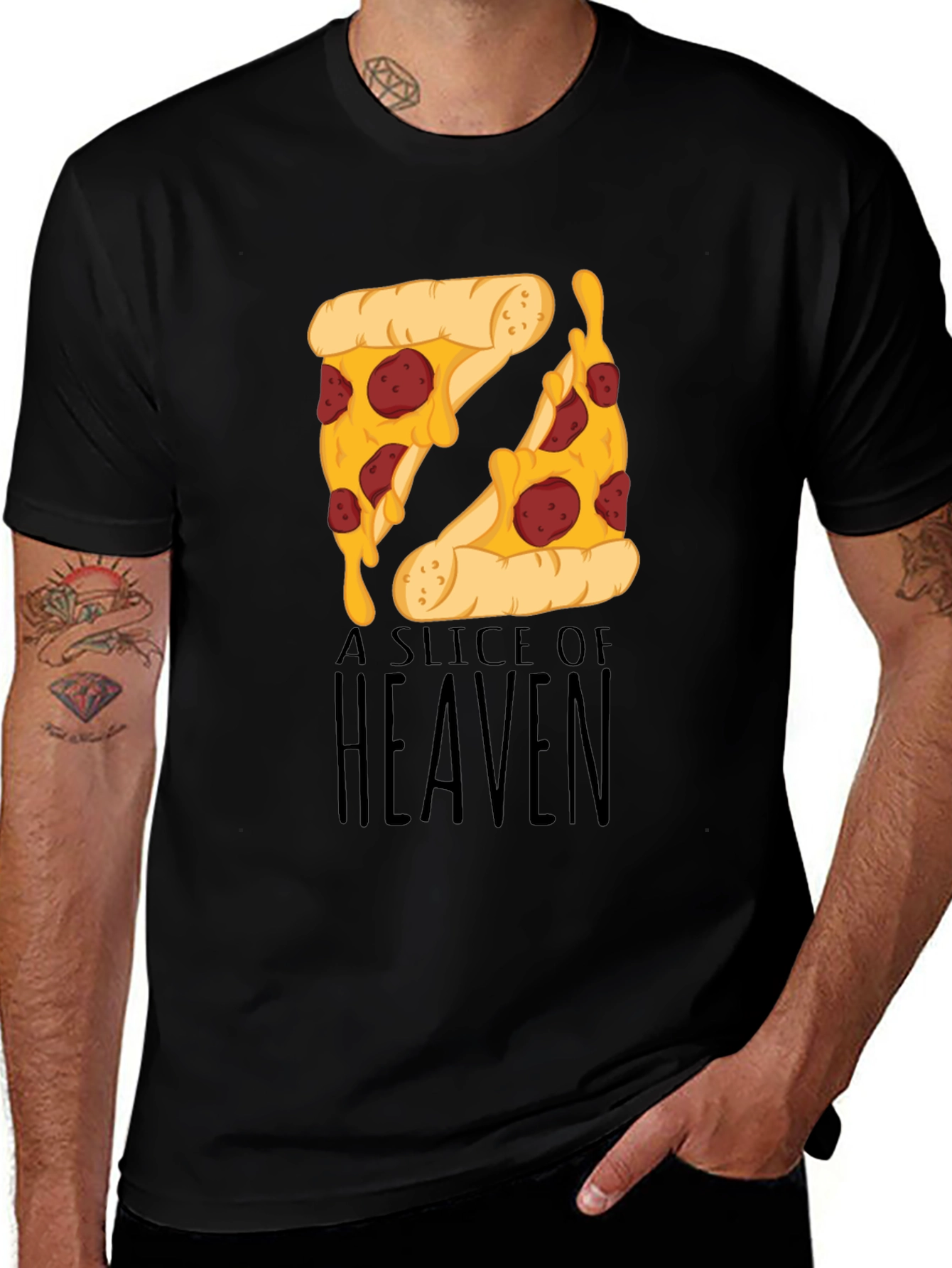 Variant 2 of Pizza Slice of Heaven Graphic T-Shirt