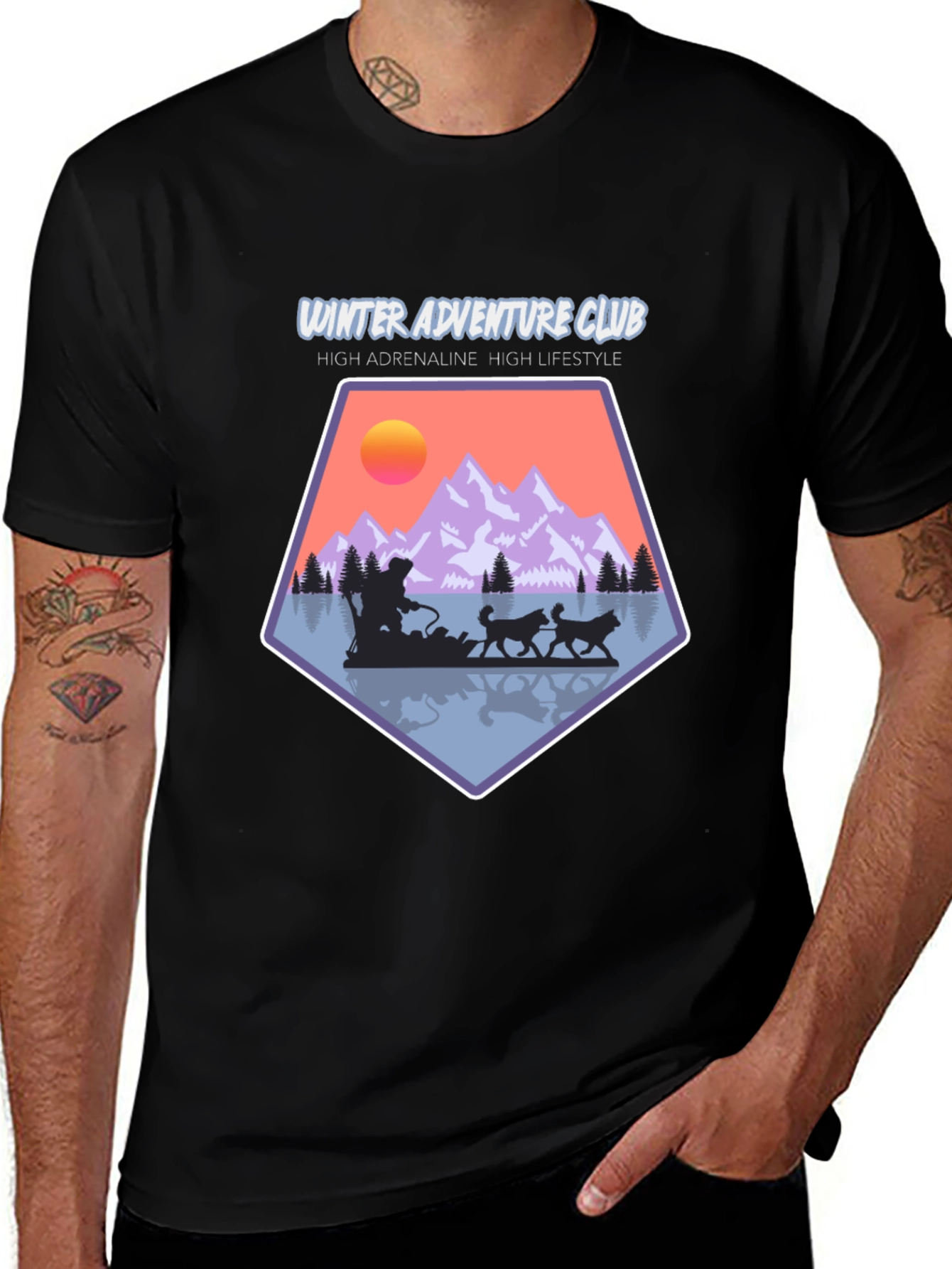 Variant 26 of Winter Adventure Club Graphic Tee