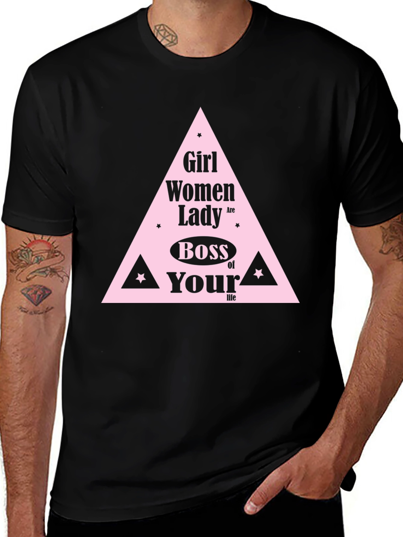 Variant 12 of Girl Women Lady Boss T-Shirt