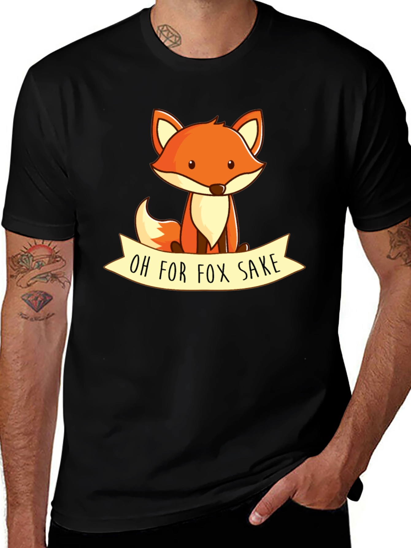 Variant 17 of Oh For Fox Sake T-Shirt - Cute Animal Graphic Tee