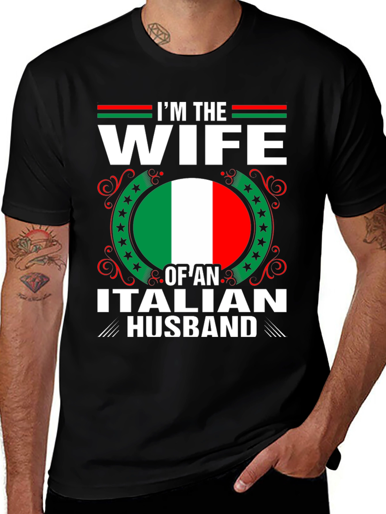 I'm The Wife Of An Italian Husband T-Shirt
