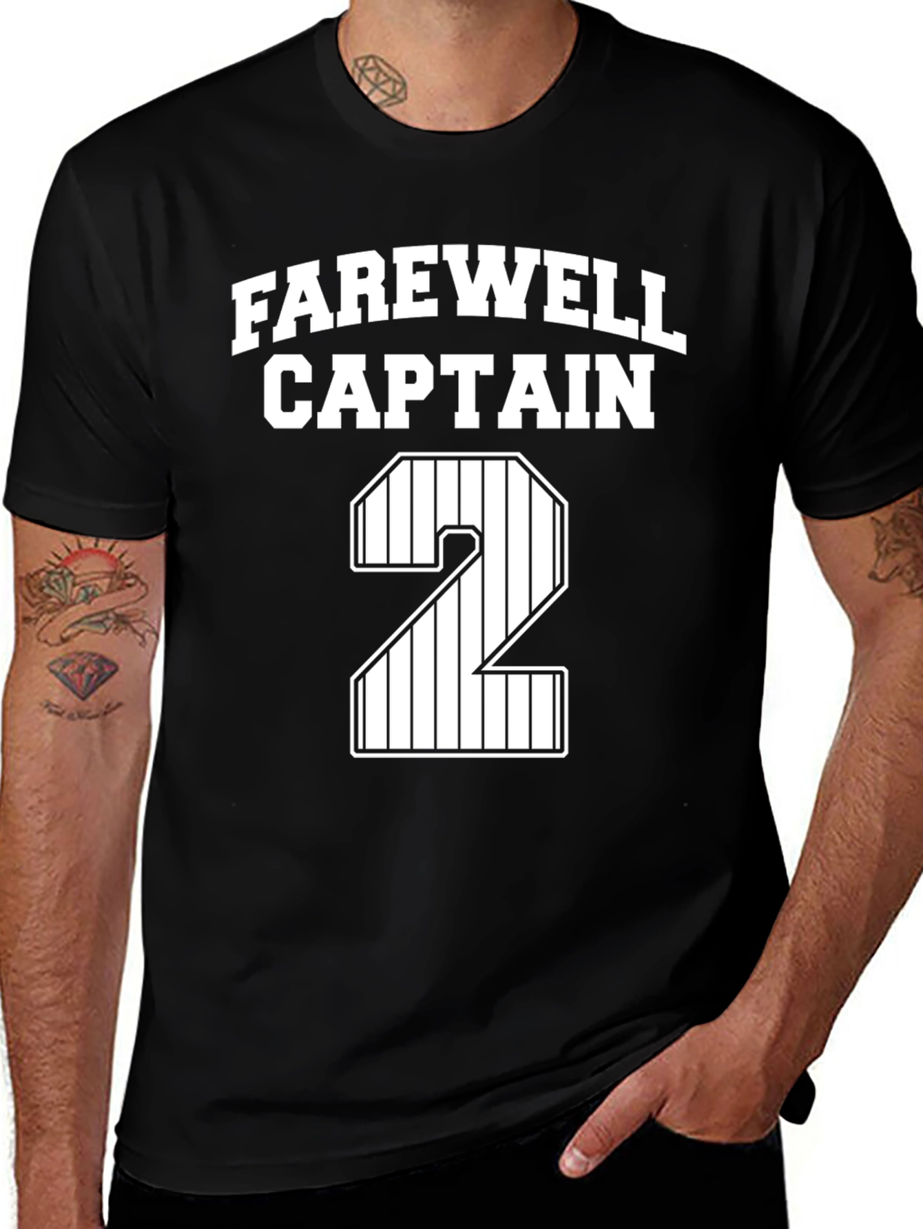 Farewell Captain Number 2 T-Shirt