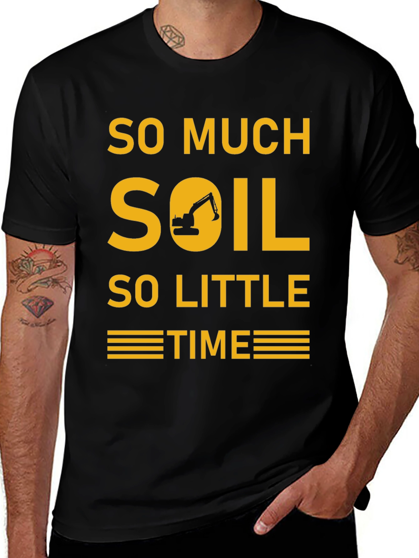 Variant 30 of So Much Soil, So Little Time Graphic Tee