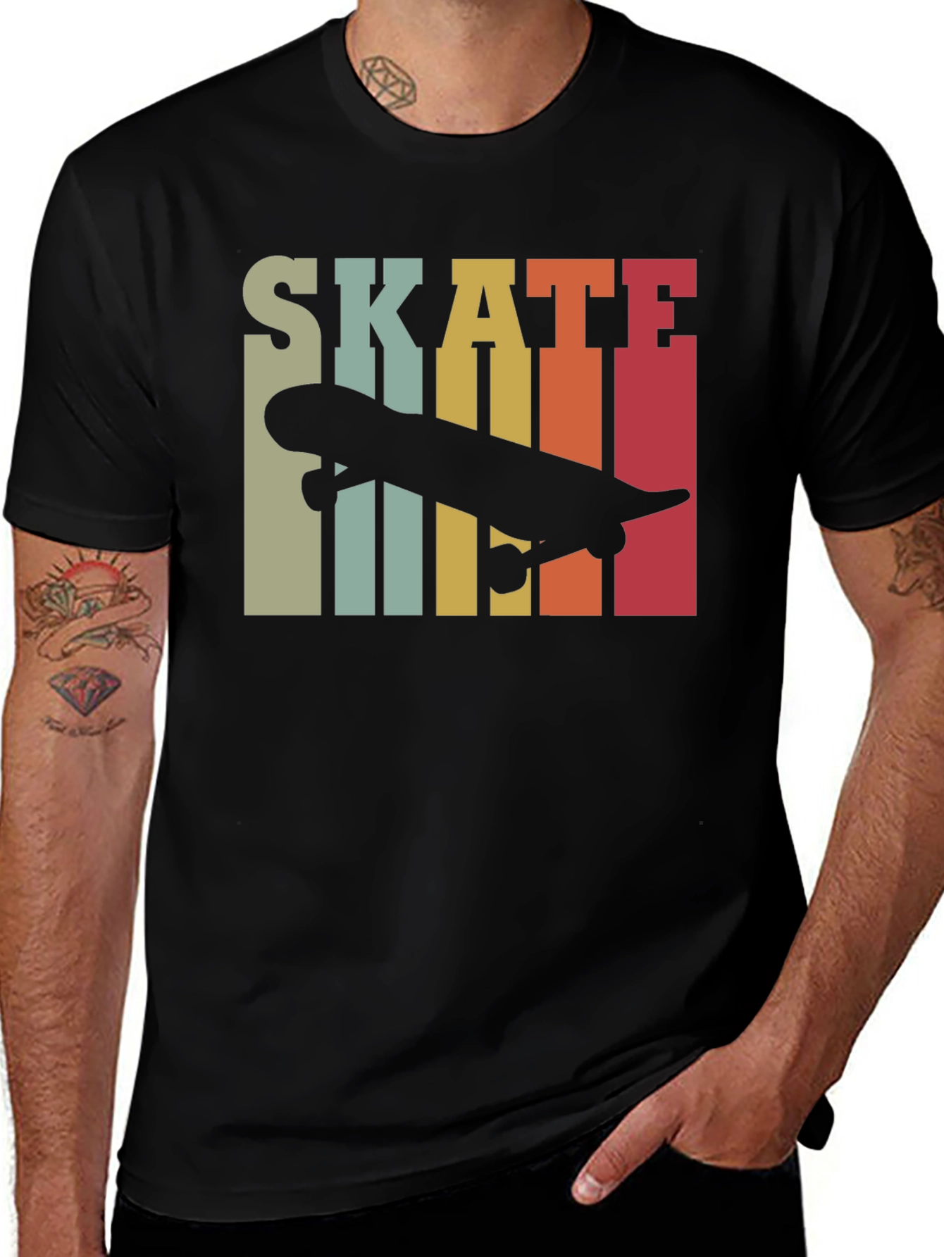 Variant 8 of Retro Skate T-Shirt