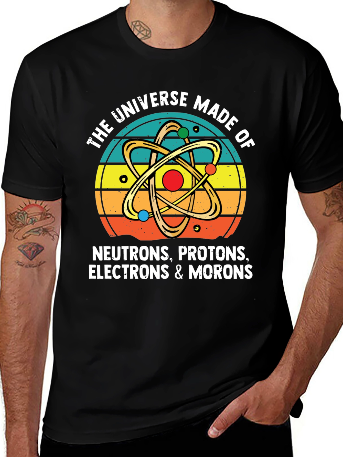 Variant 28 of Universe Made of Morons Graphic Tee