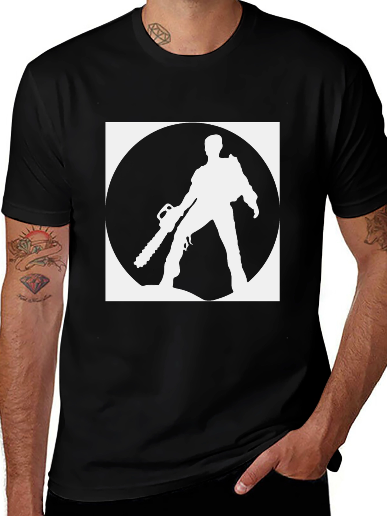 Evil Dead Ash Silhouette T-Shirt