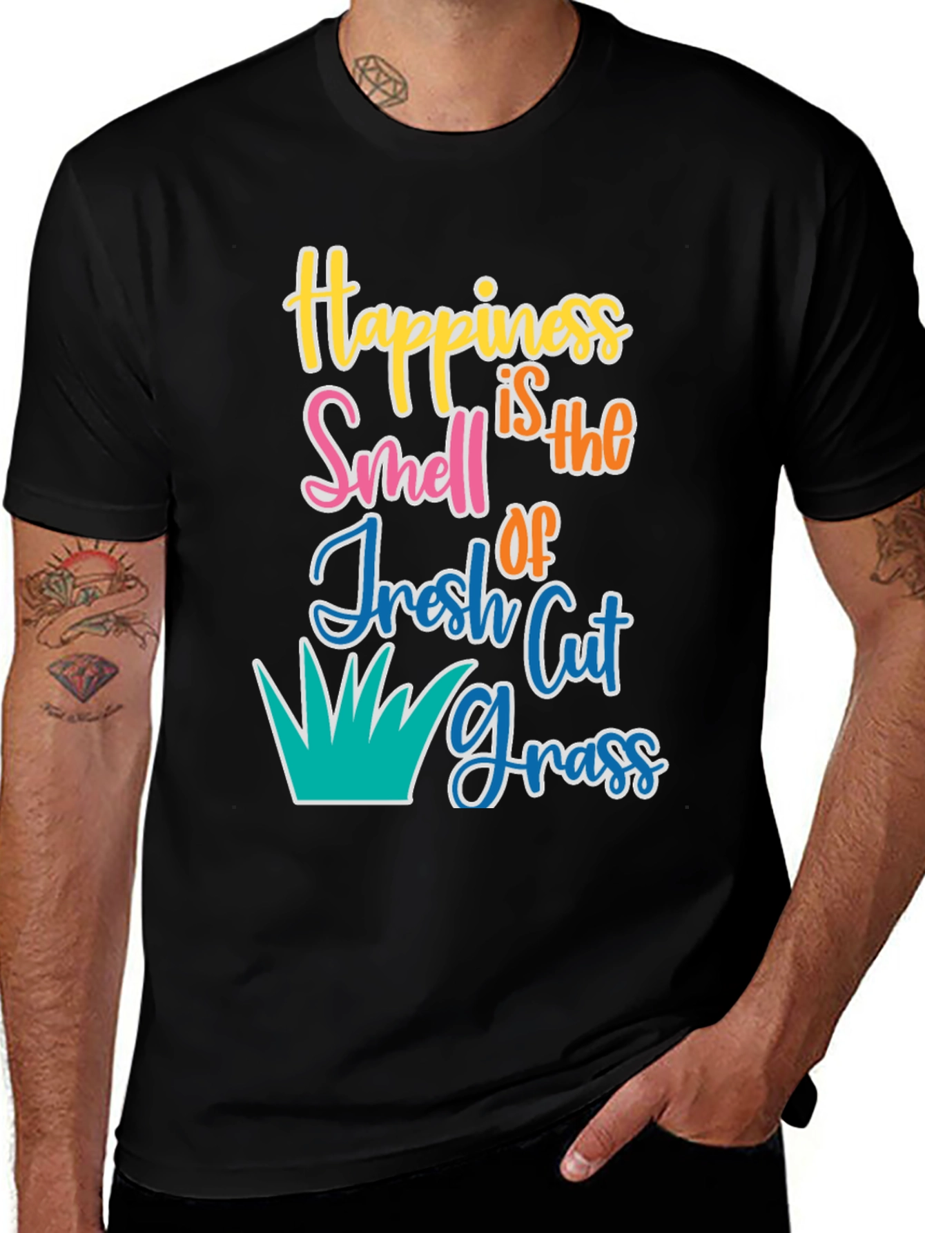 Happiness is the Smell of Fresh Cut Grass T-Shirt