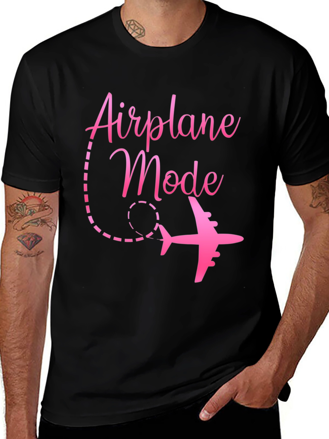 Variant 30 of Airplane Mode Graphic T-Shirt