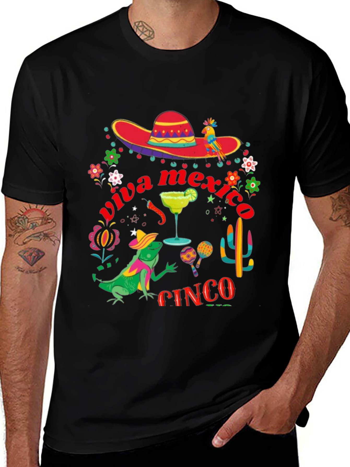 Cinco de Mayo Graphic Tee - Viva Mexico