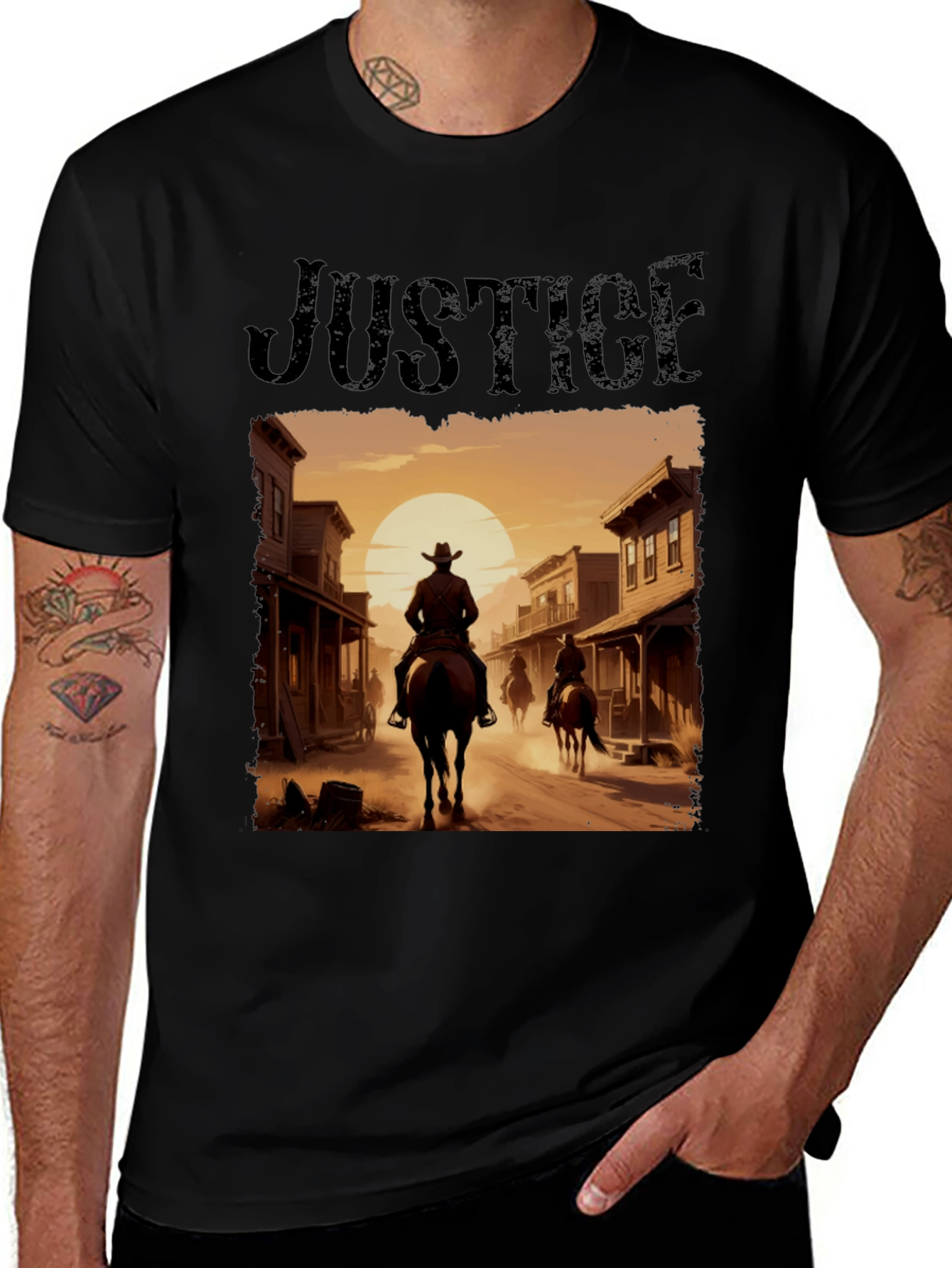 Variant 19 of Justice Cowboy T-Shirt
