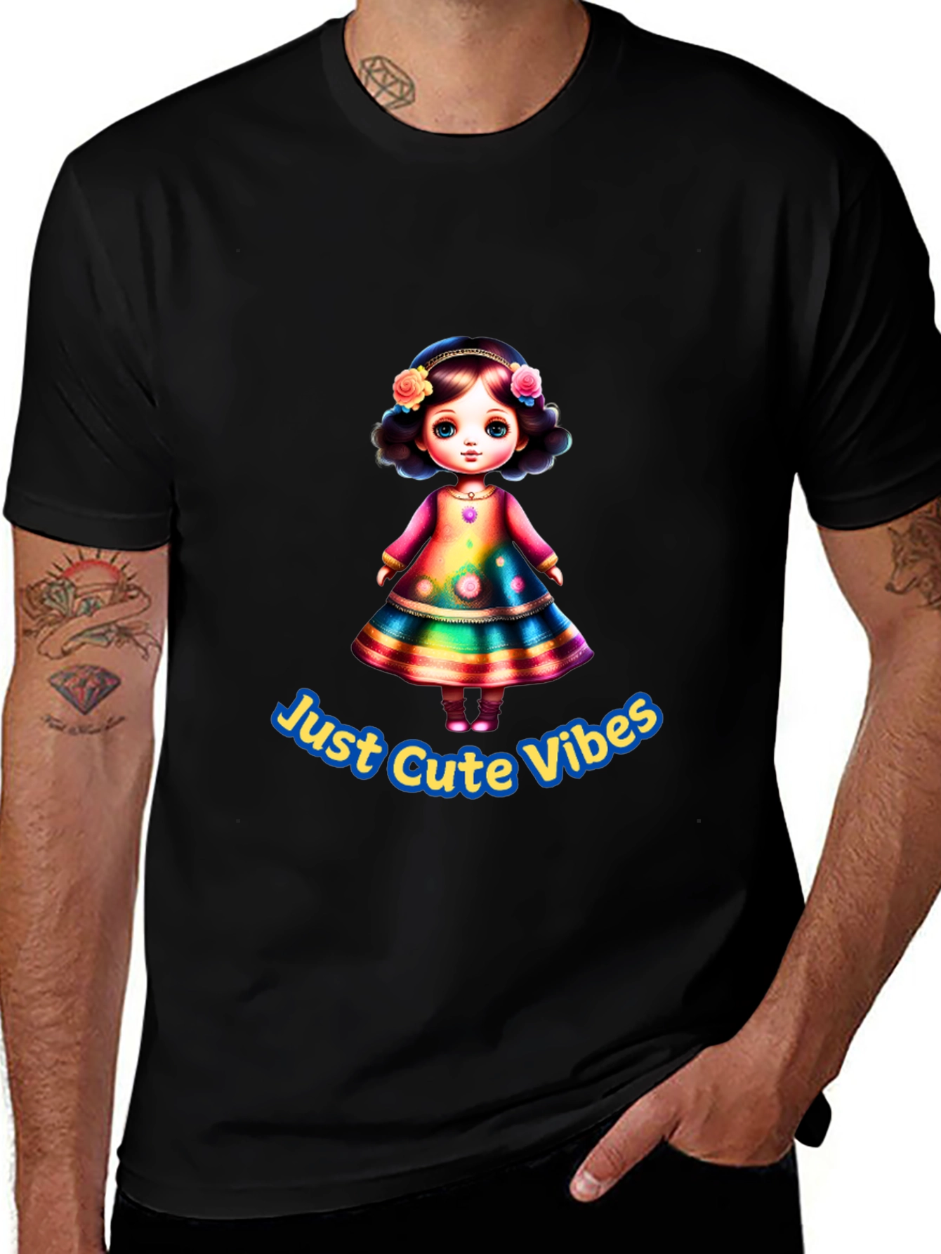 Cute Doll T-Shirt - Just Cute Vibes