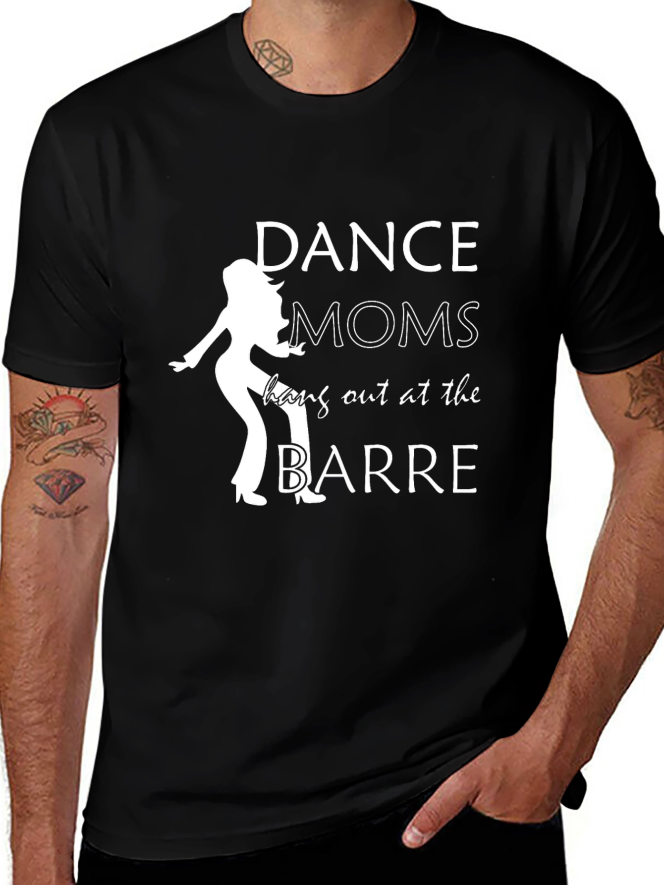 Variant 30 of Dance Moms Barre T-Shirt - Black Graphic Tee