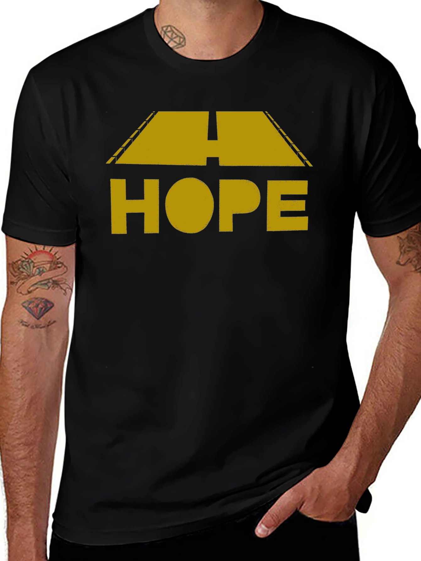Variant 30 of HOPE Graphic Tee - Road to Hope T-Shirt