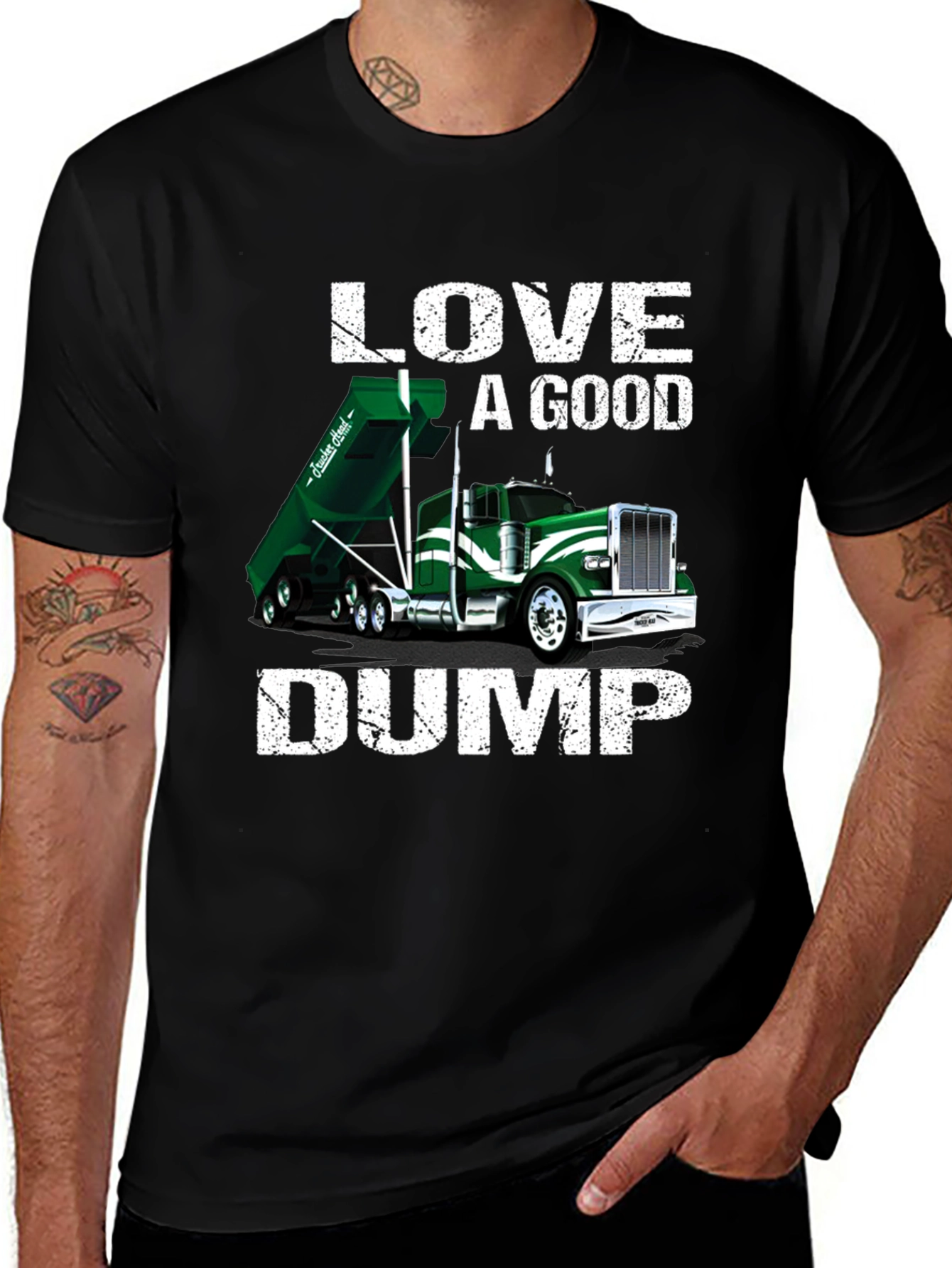 Variant 22 of Love A Good Dump Truck T-Shirt