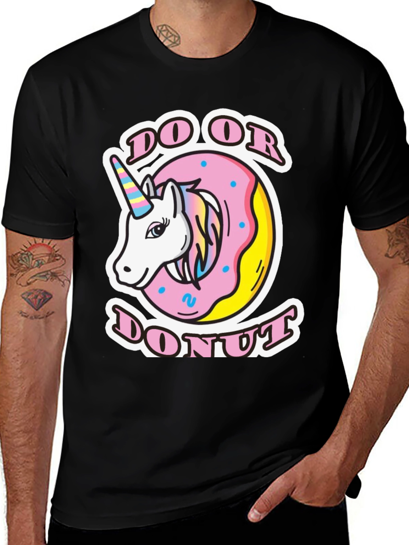 Variant 14 of Do Or Donut Unicorn T-Shirt - Unisex