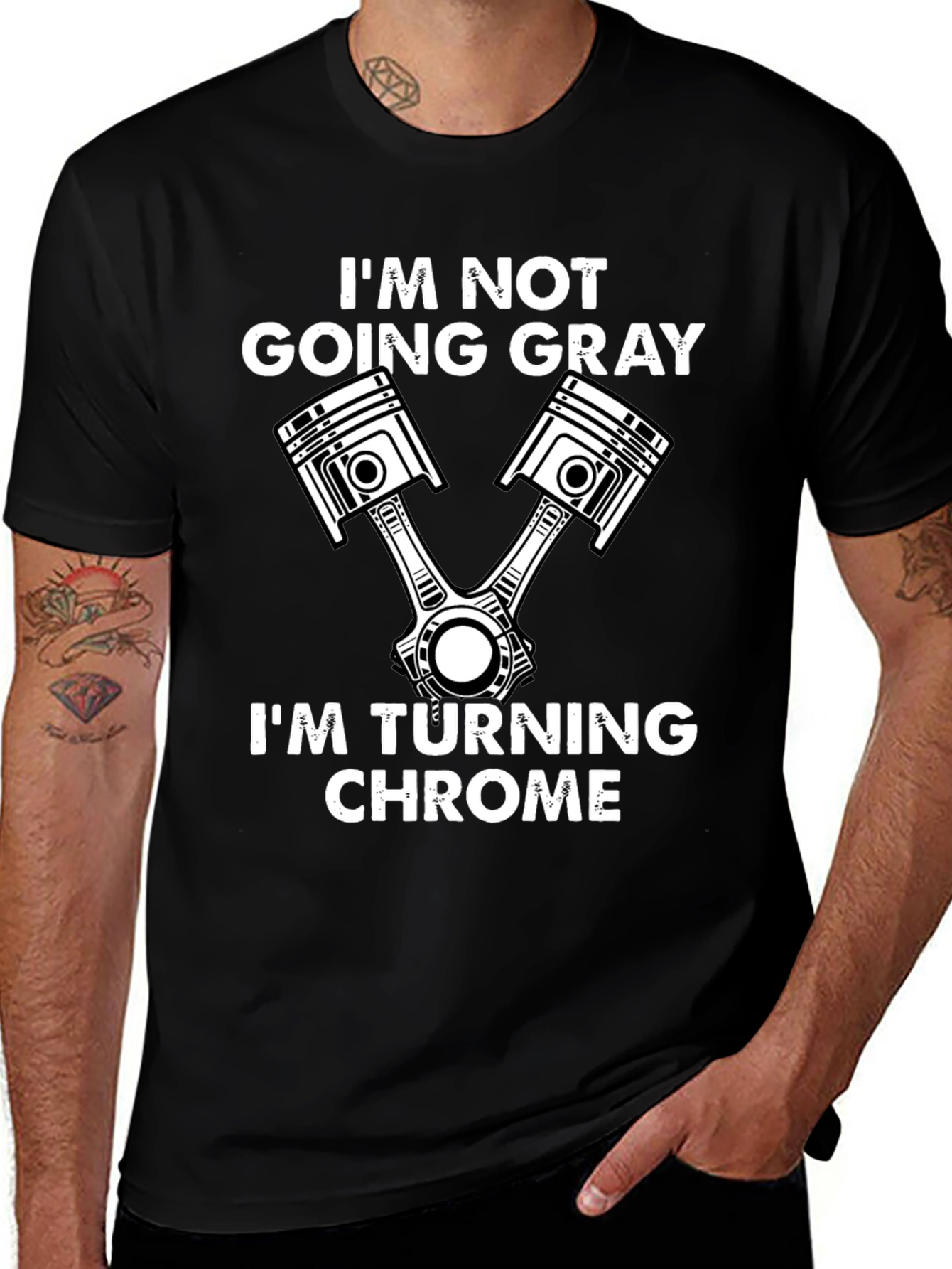 Turning Chrome Graphic T-Shirt