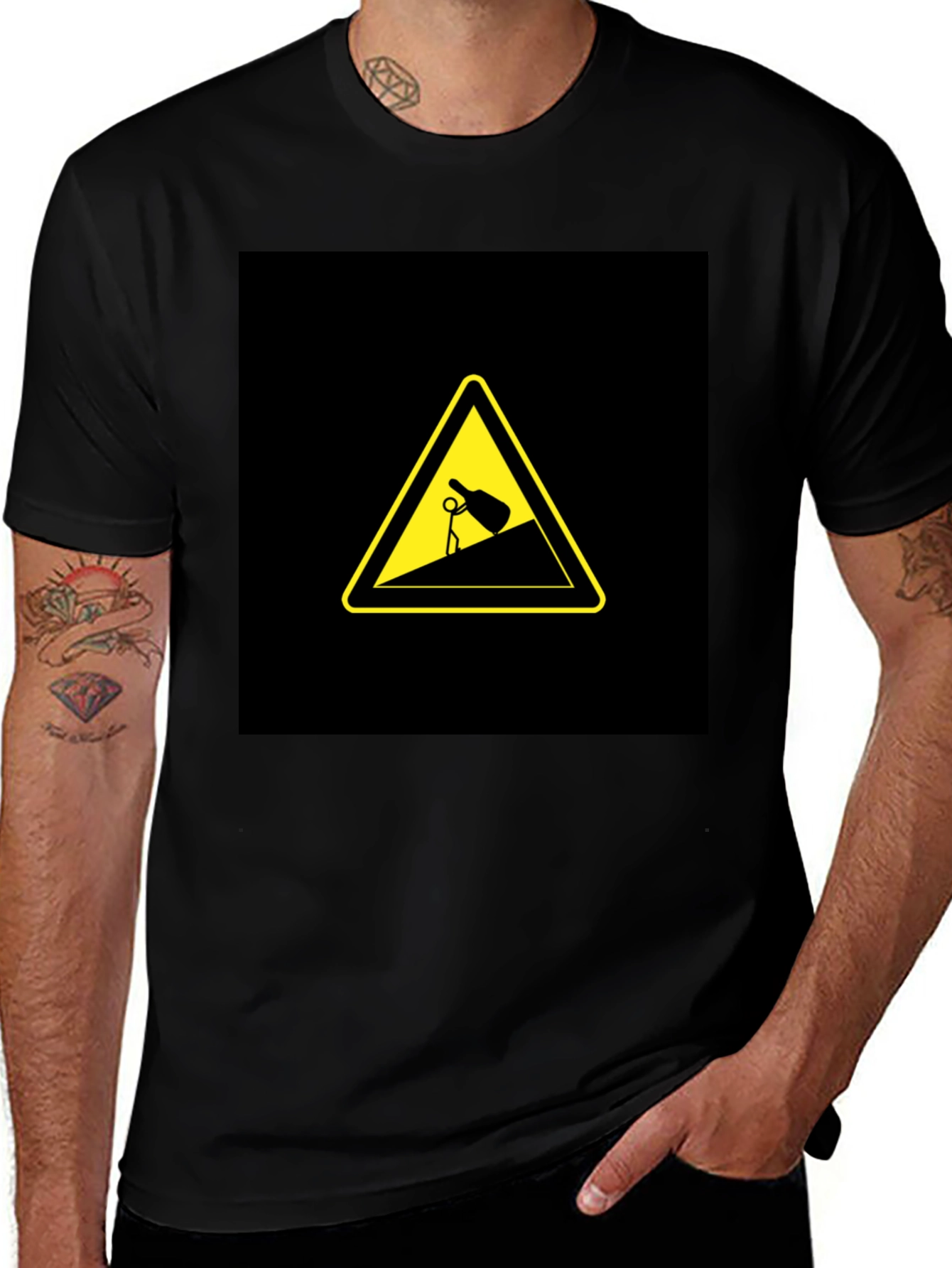 Variant 10 of Warning: Heavy Drinker T-Shirt - Funny Graphic Tee