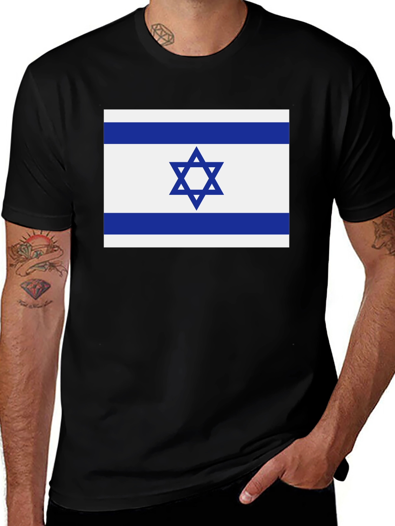 Israel Flag T-Shirt - Show Your Support