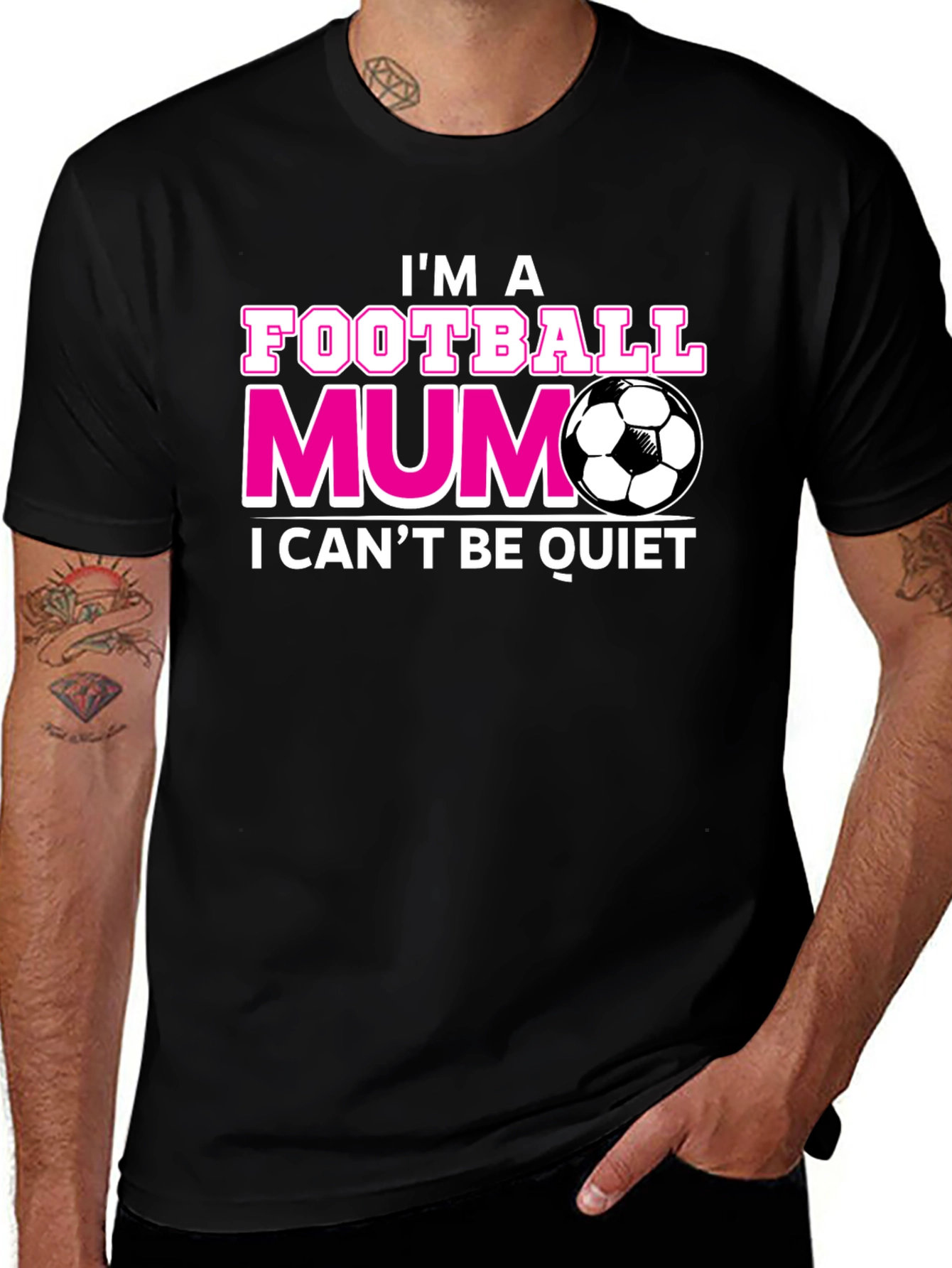Variant 25 of I'm a Football Mum T-Shirt