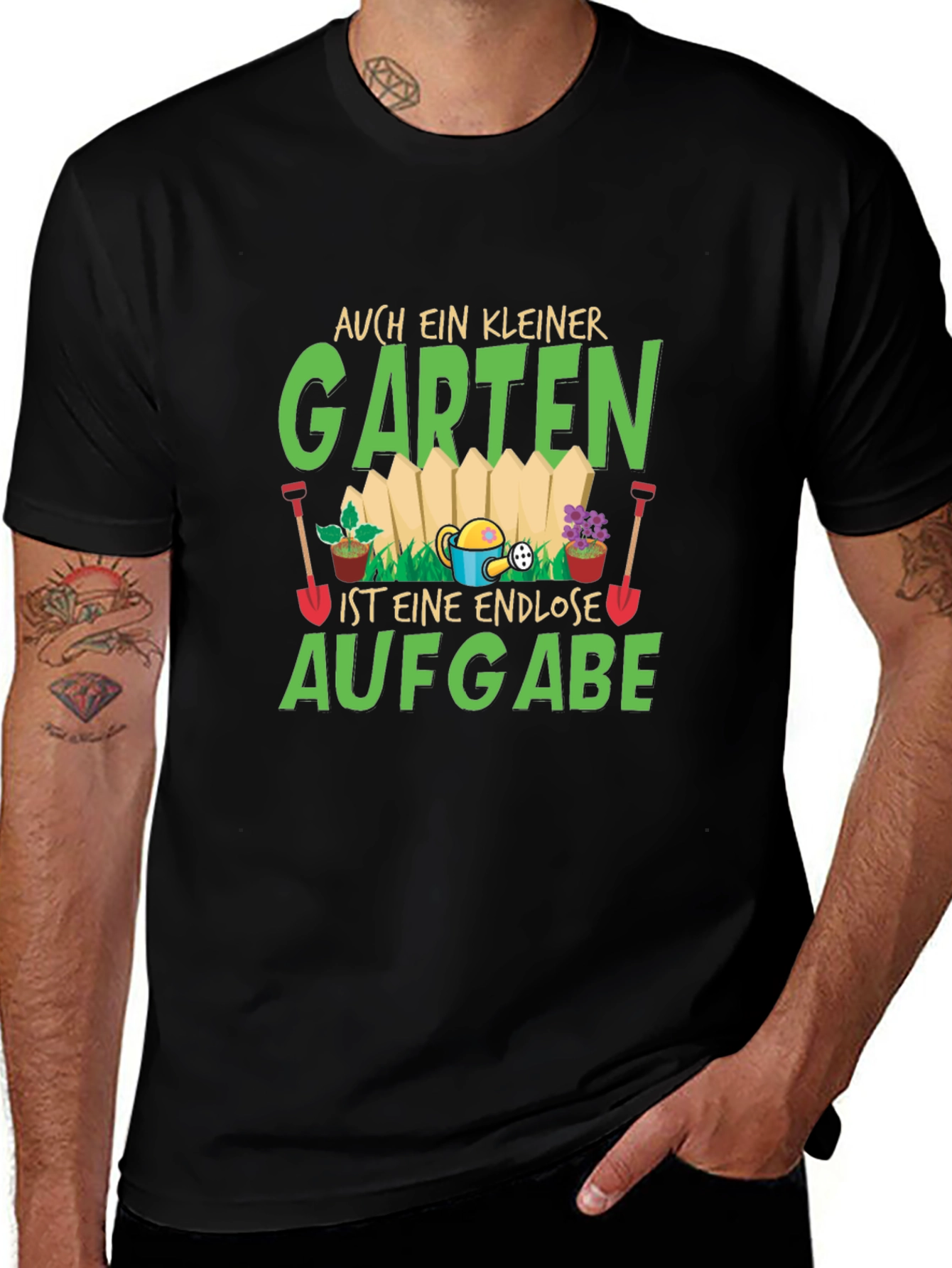 Variant 18 of Gardening T-Shirt - Garden Endless Task
