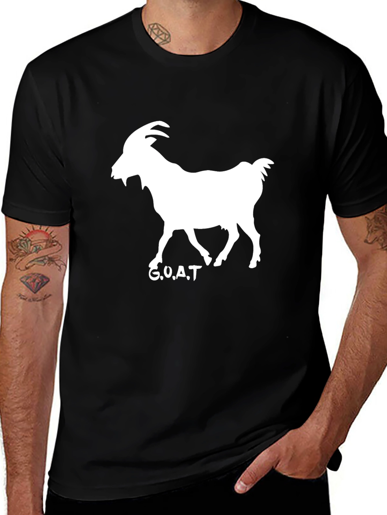 Variant 30 of GOAT Graphic Tee - Greatest Of All Time T-Shirt
