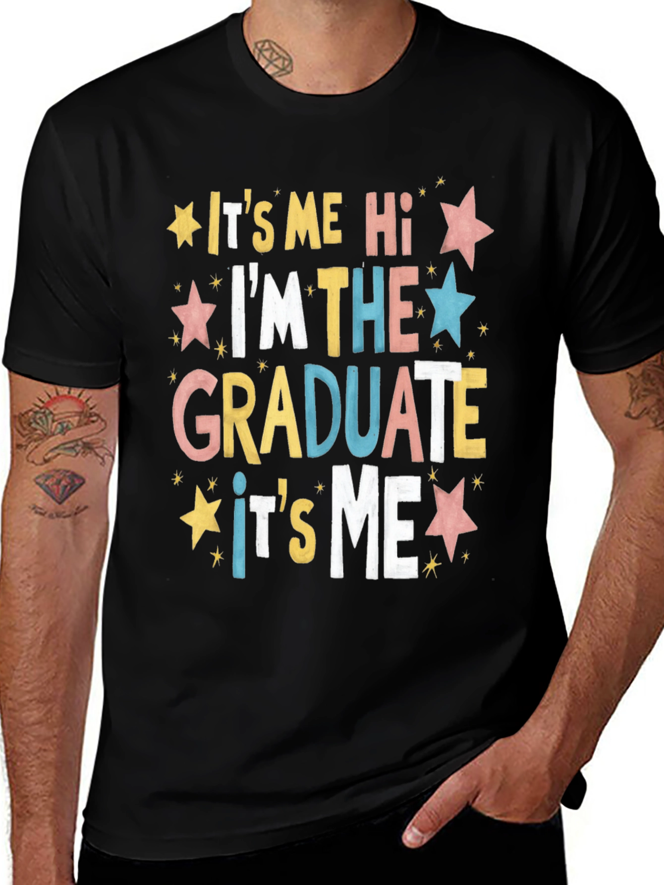 Variant 15 of Graduate T-Shirt: It's Me, I'm the Graduate!