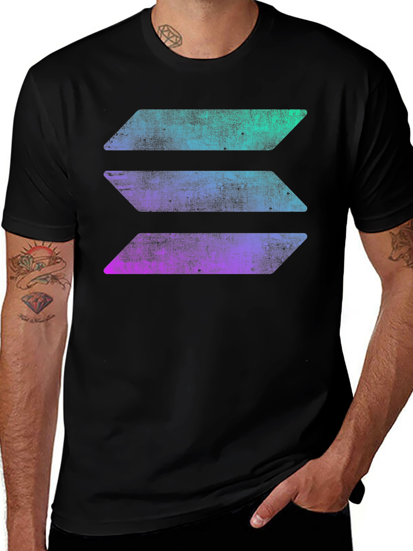 Variant 25 of Solana Logo Graphic Tee - Crypto Fashion
